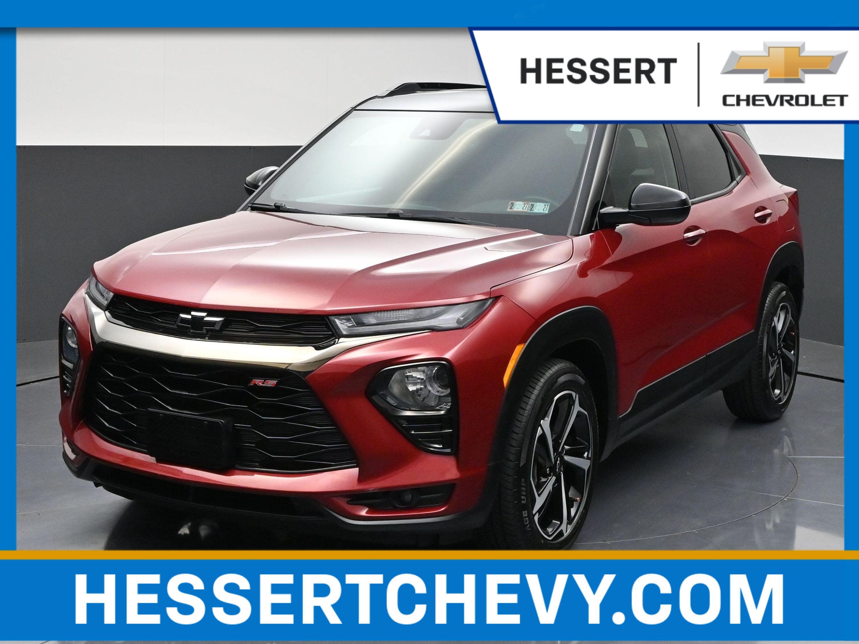 Scarlet Red Metallic 2021 Chevrolet Trailblazer SUV / Crossover Front-Wheel Drive Automatic