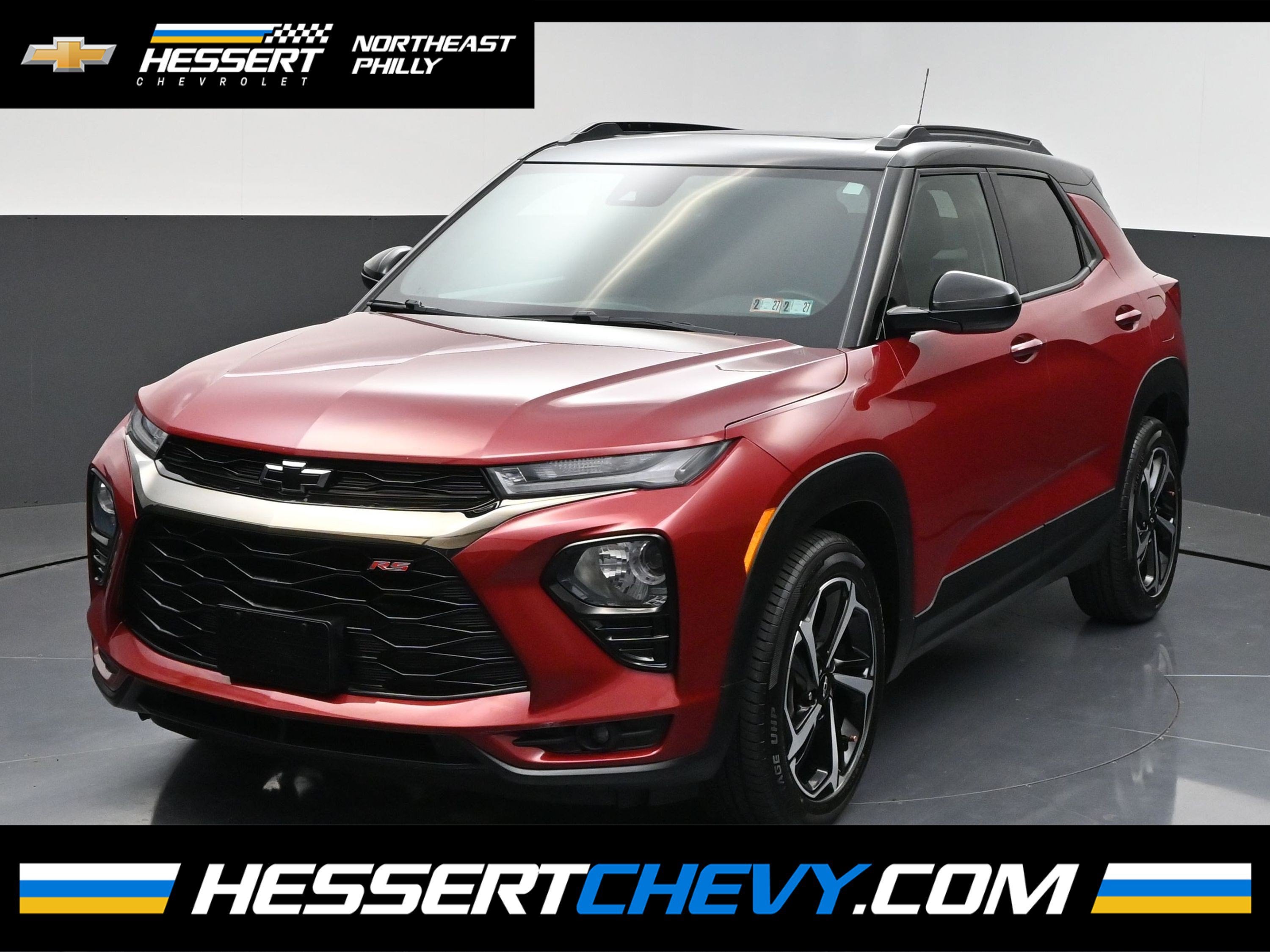 Scarlet Red Metallic 2021 Chevrolet Trailblazer SUV / Crossover Front-Wheel Drive Automatic