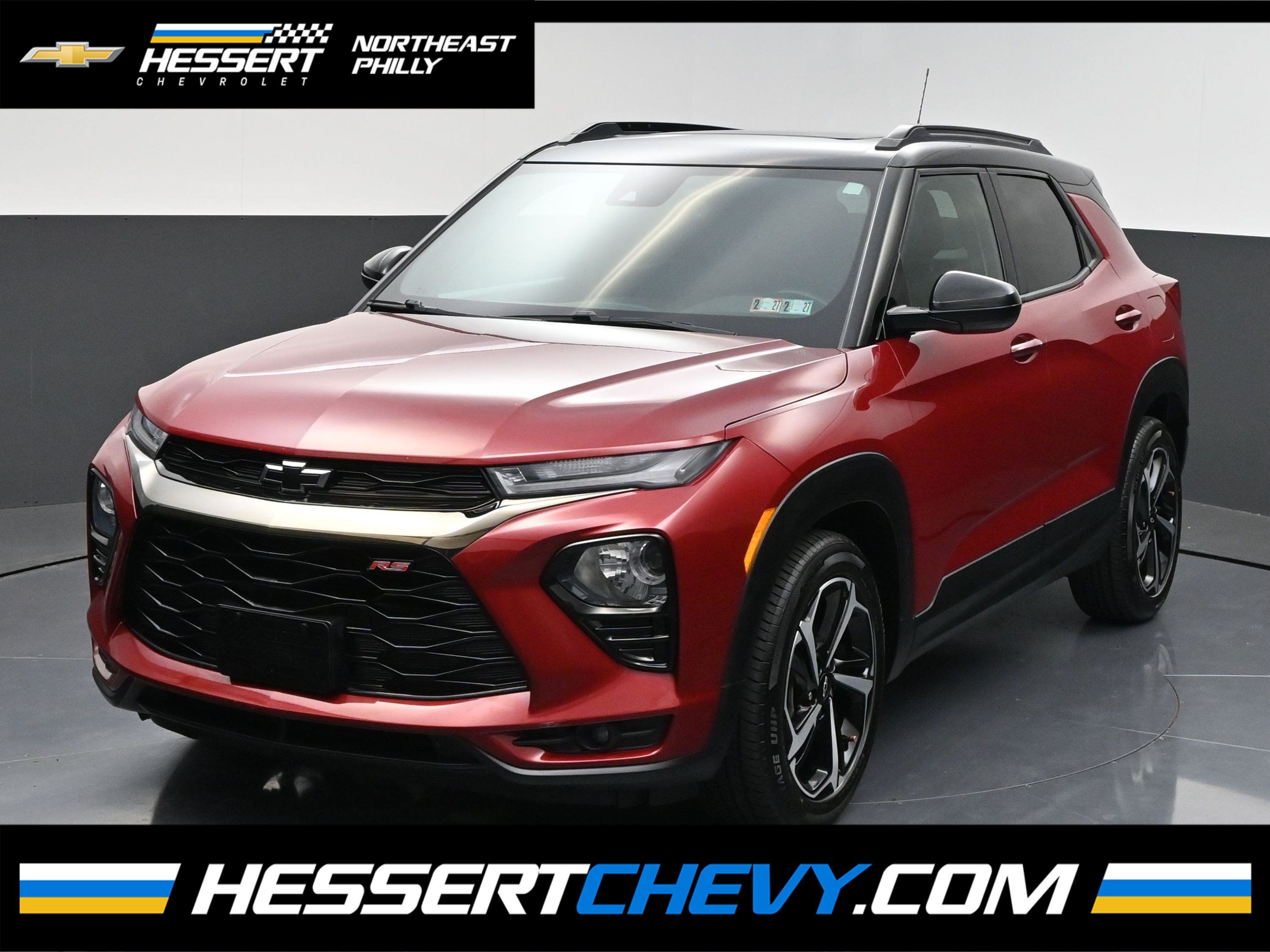 Scarlet Red Metallic 2021 Chevrolet Trailblazer SUV / Crossover Front-Wheel Drive Automatic