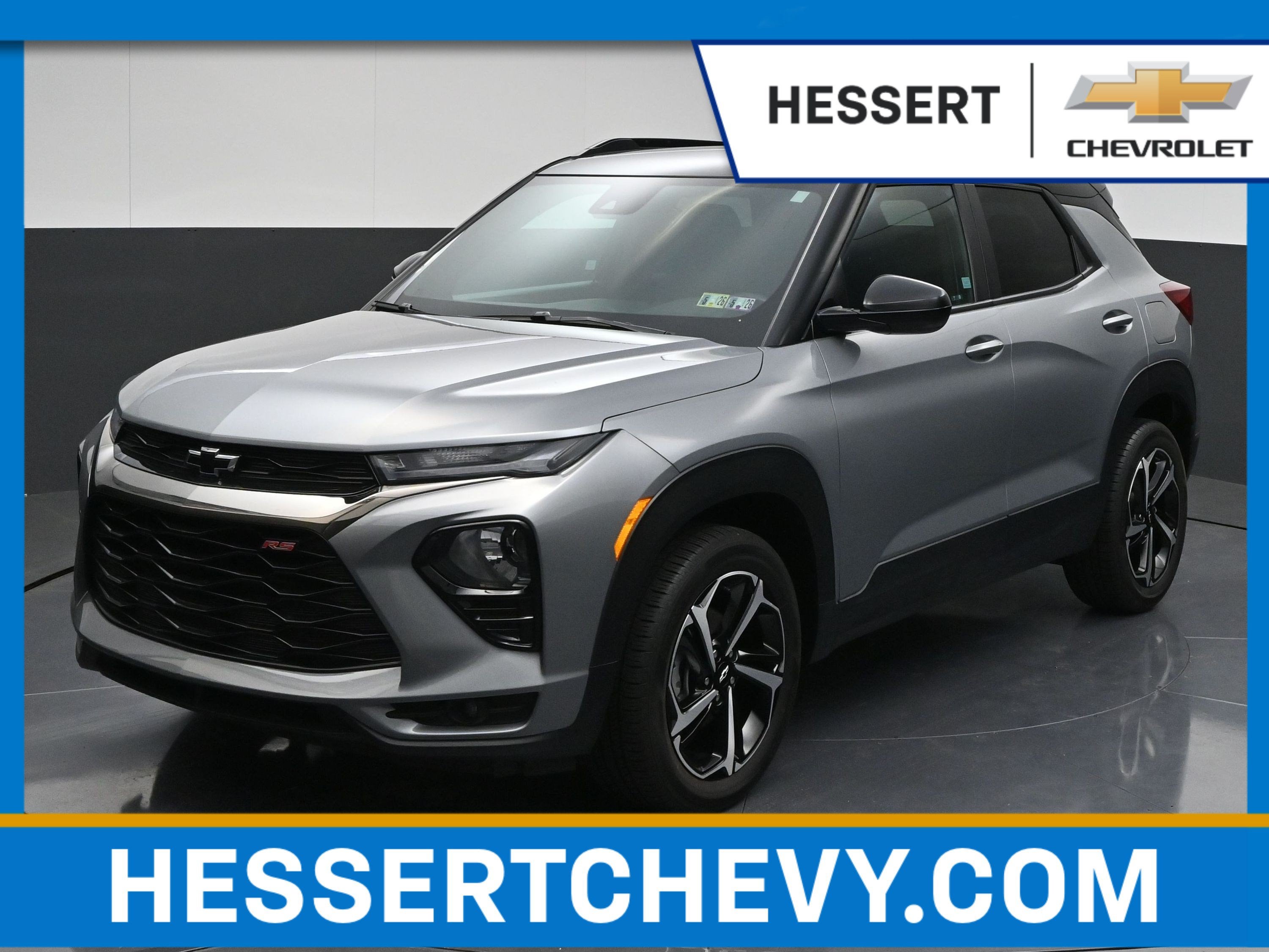 Sterling Gray Metallic 2023 Chevrolet Trailblazer SUV / Crossover Four-Wheel Drive Automatic