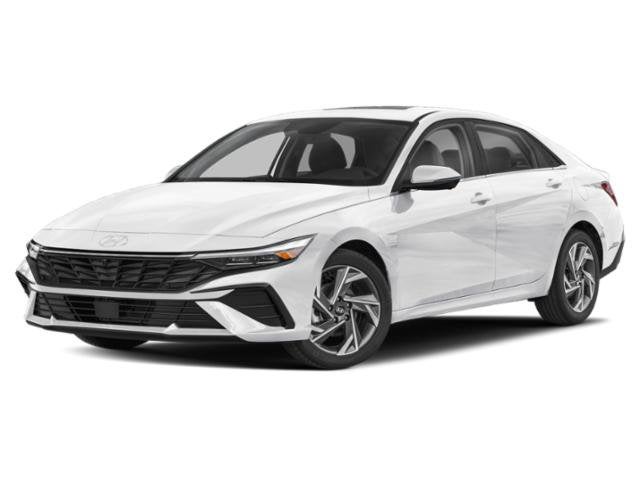Serenity White 2026 Hyundai Elantra Sedan Front-Wheel Drive Continuously Variable Transmission