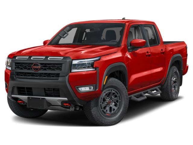 Red Alert 2026 Nissan Frontier Pickup Truck Four-Wheel Drive Automatic