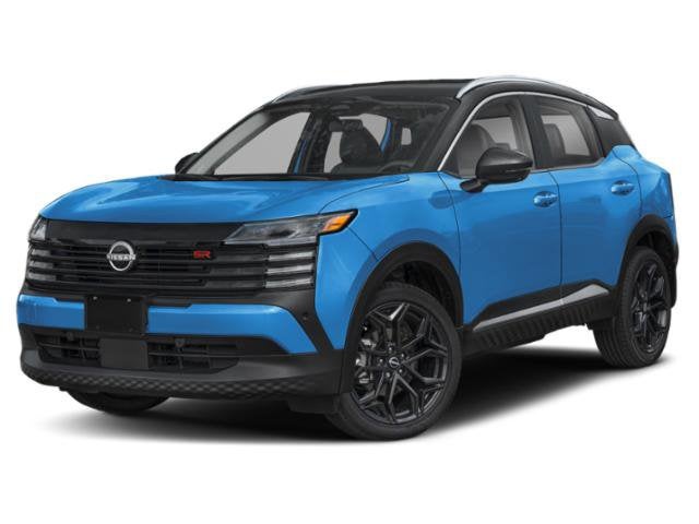 Arctic Ice Blue Metallic/Super Black 2026 Nissan Kicks SR AWD SUV / Crossover All-Wheel Drive Continuously Variable Transmission