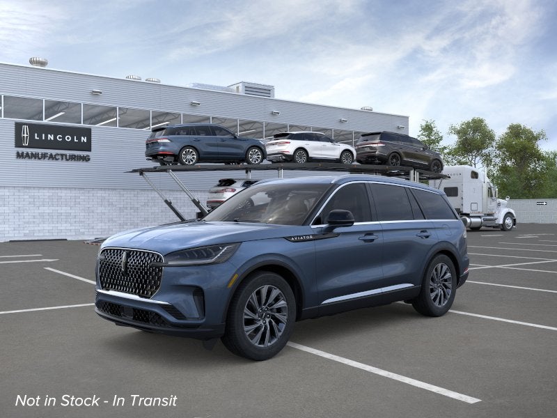 Whisper Blue Metallic Clearcoat 2026 Lincoln Aviator Premiere AWD SUV / Crossover All-Wheel Drive Automatic