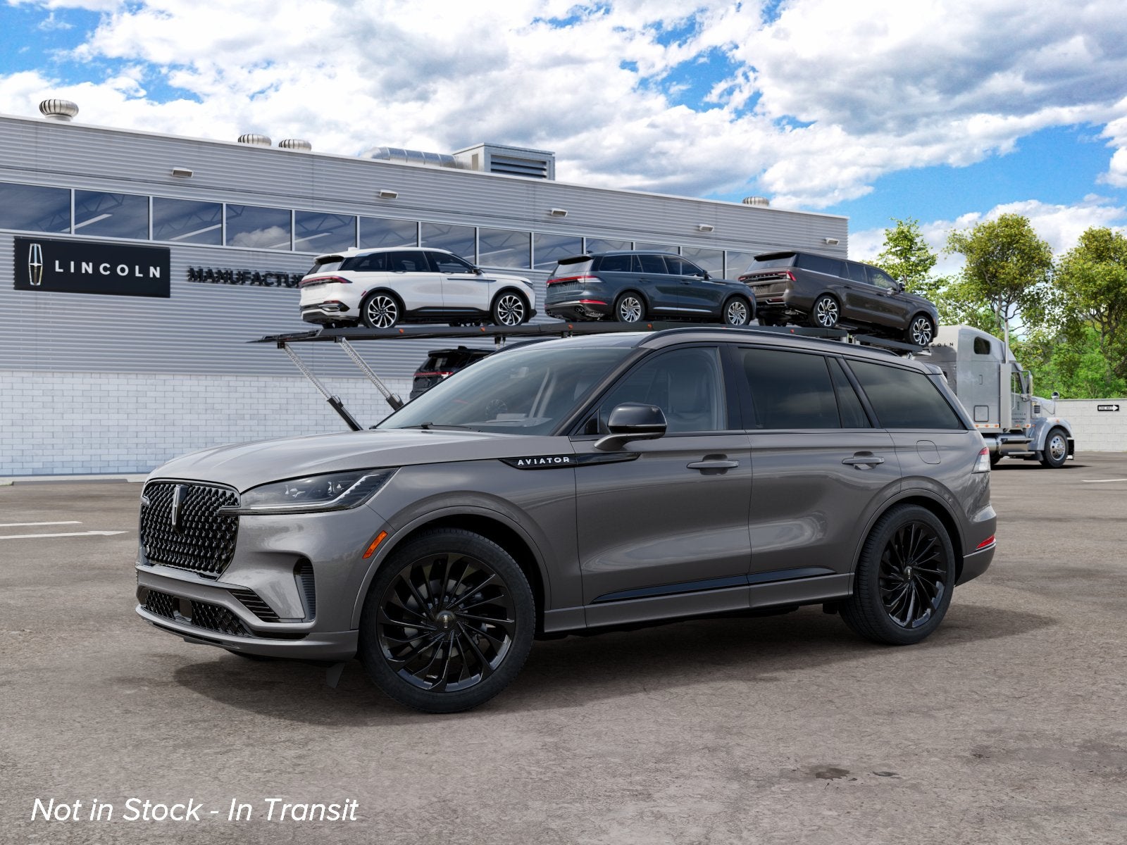 Asher Gray Metallic Clearcoat 2027 Lincoln Aviator SUV / Crossover All-Wheel Drive Automatic