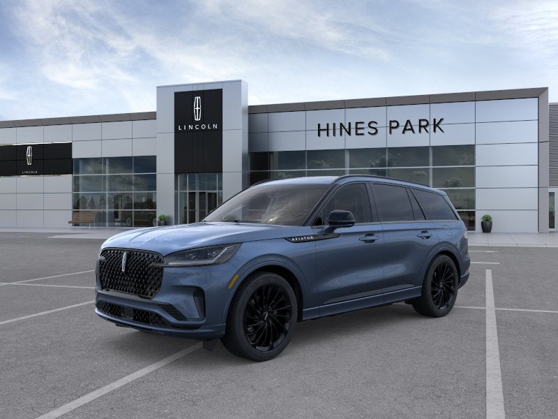Whisper Blue Metallic Clearcoat 2026 Lincoln Aviator SUV / Crossover All-Wheel Drive Automatic