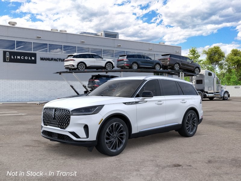 Pristine White Metallic Tri-Coat 2026 Lincoln Aviator SUV / Crossover All-Wheel Drive Automatic