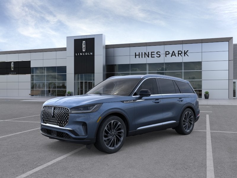 Whisper Blue Metallic Clearcoat 2026 Lincoln Aviator SUV / Crossover All-Wheel Drive Automatic