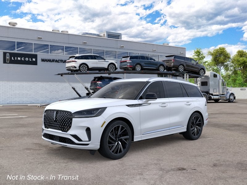 Pristine White Metallic Tri-Coat 2026 Lincoln Aviator SUV / Crossover All-Wheel Drive Automatic