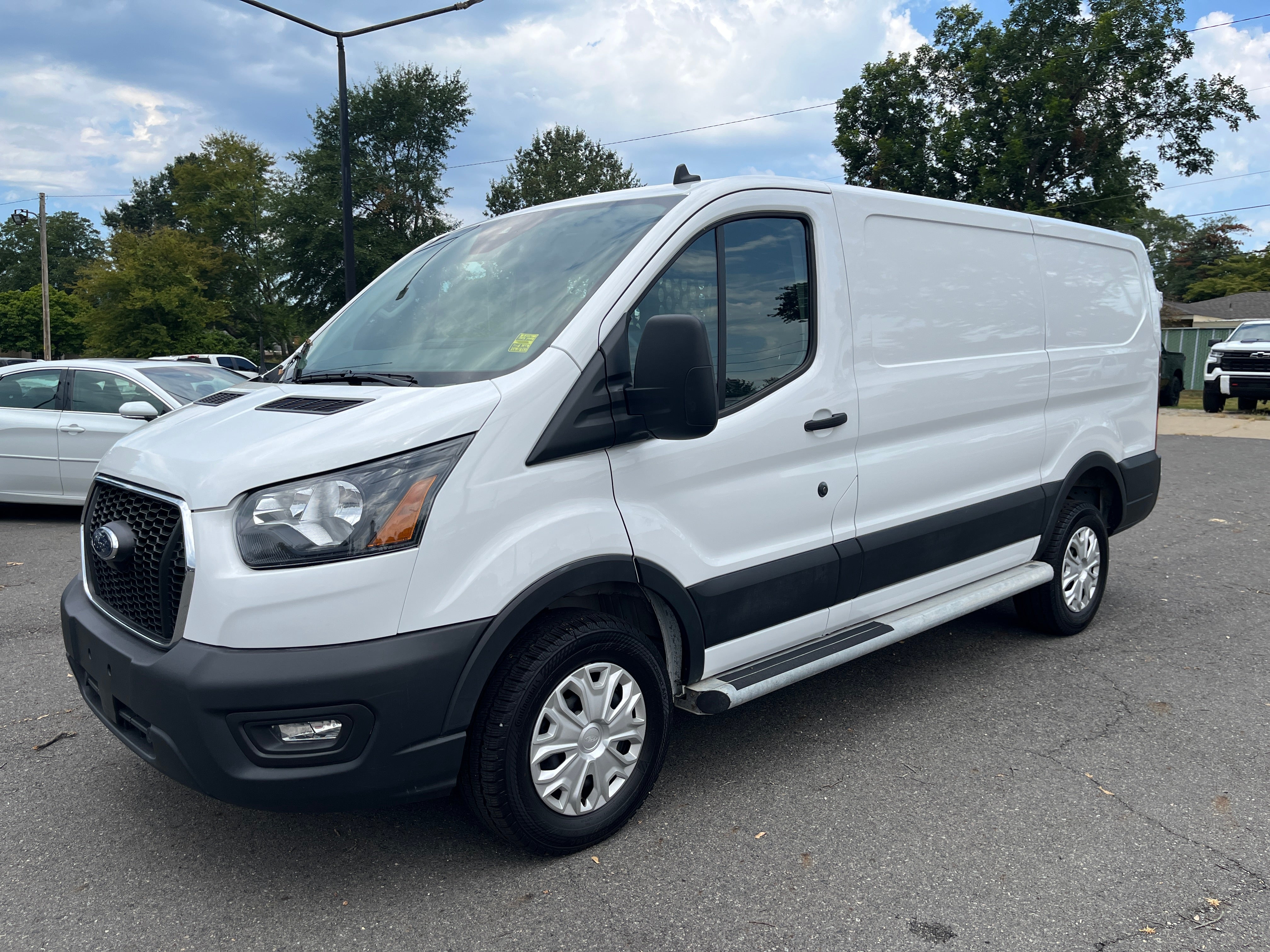 Oxford Whi 2025 Ford Transit Cargo Van Rear-Wheel Drive Automatic