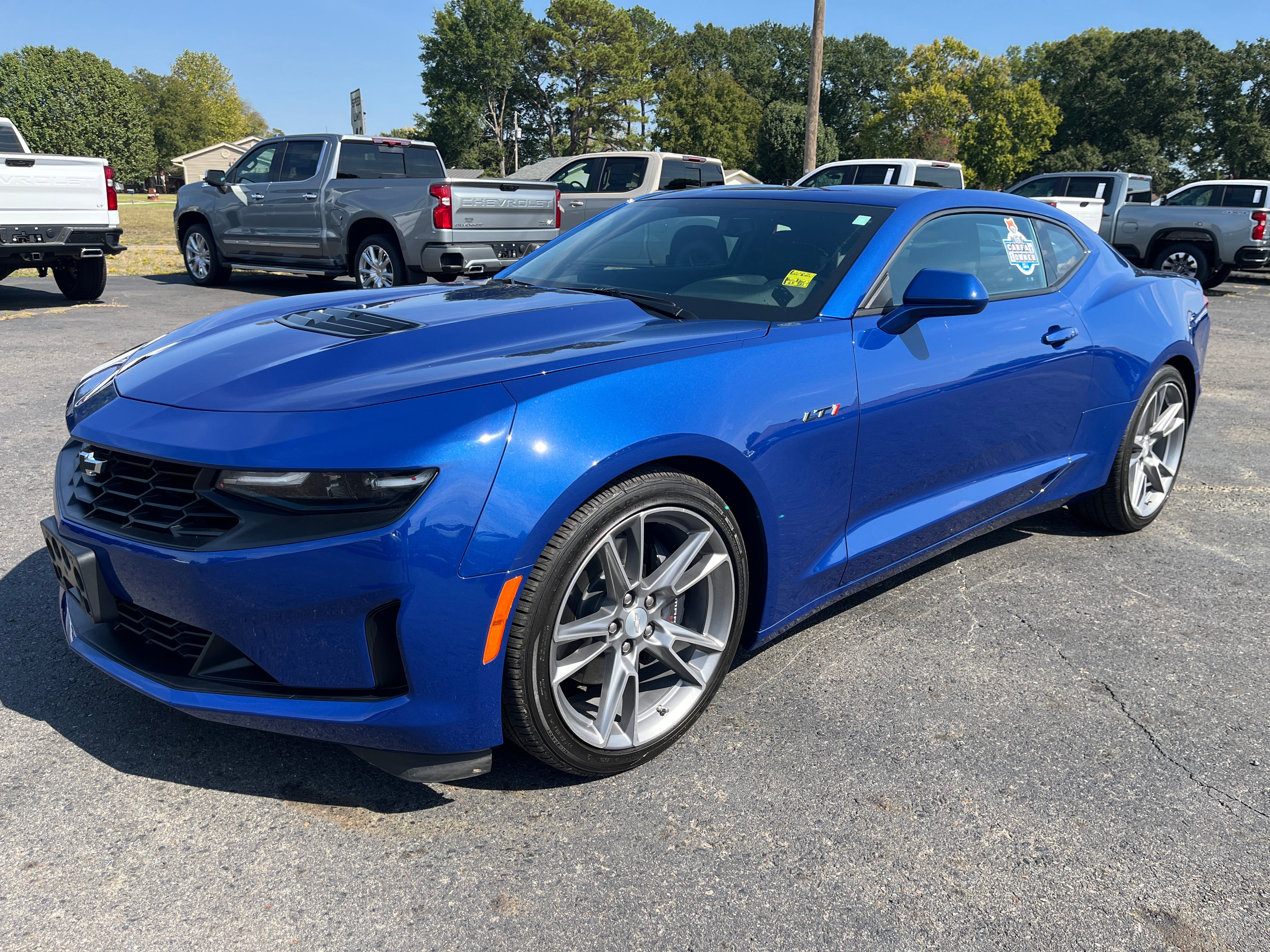 Riverside Blue Metallic 2021 Chevrolet Camaro Coupe Rear-Wheel Drive Automatic