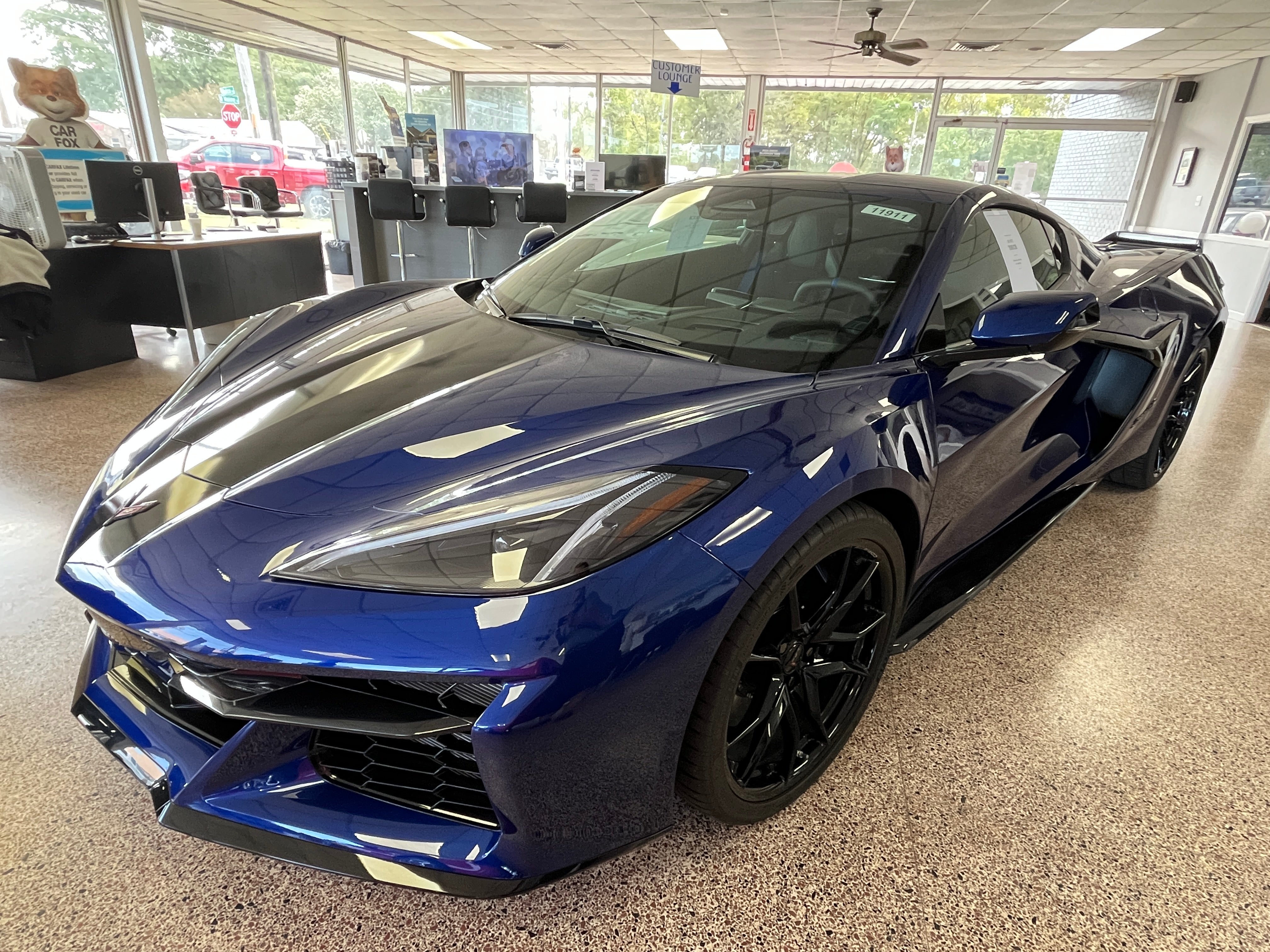 Admiral Blue Metallic 2027 Chevrolet Corvette Coupe Rear-Wheel Drive Automatic