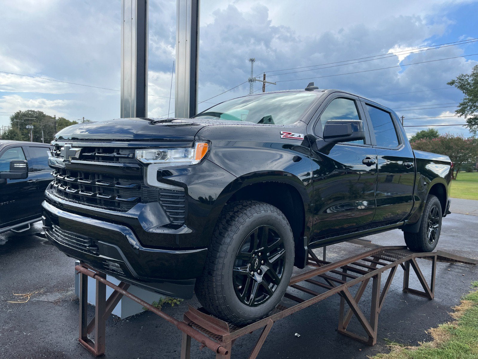 Black 2026 Chevrolet Silverado 1500 Pickup Truck Four-Wheel Drive Automatic