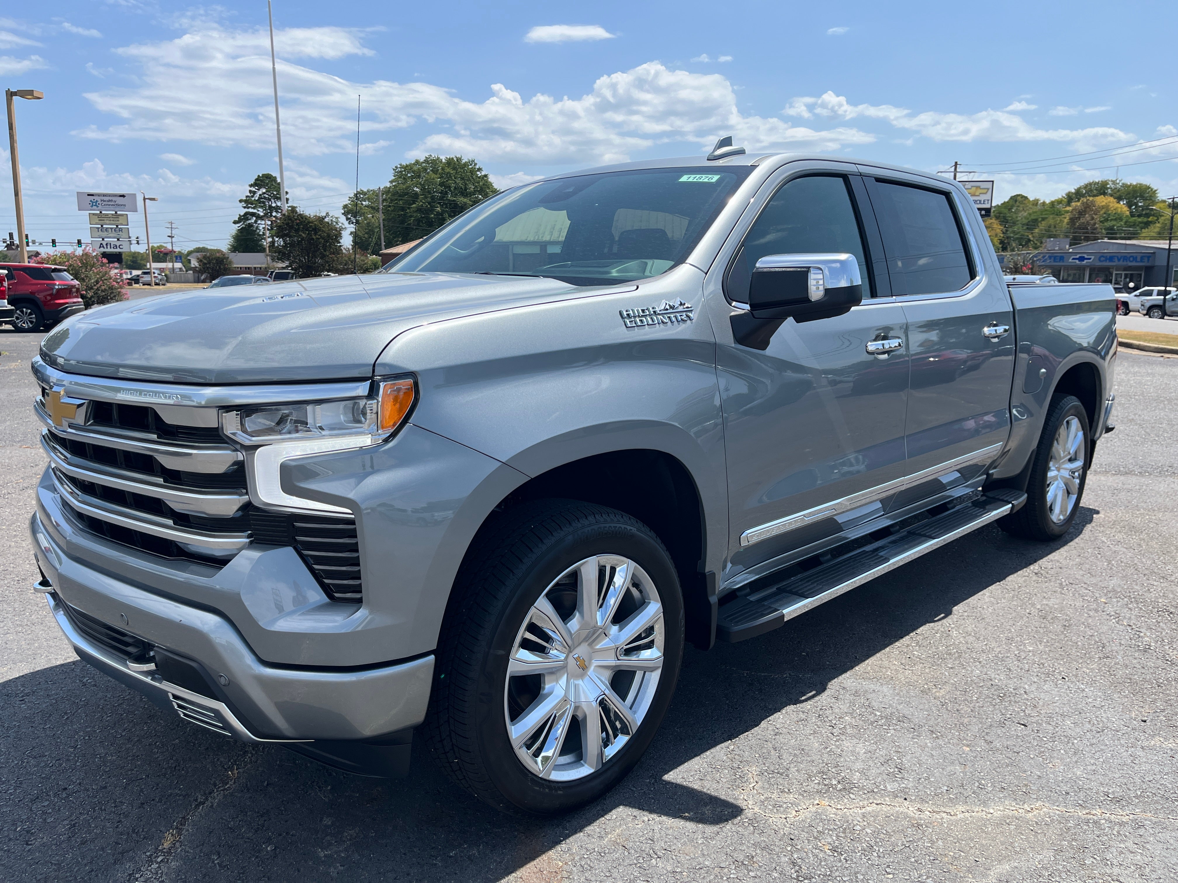 Sterling Gray Metallic 2026 Chevrolet Silverado 1500 Pickup Truck Four-Wheel Drive Automatic