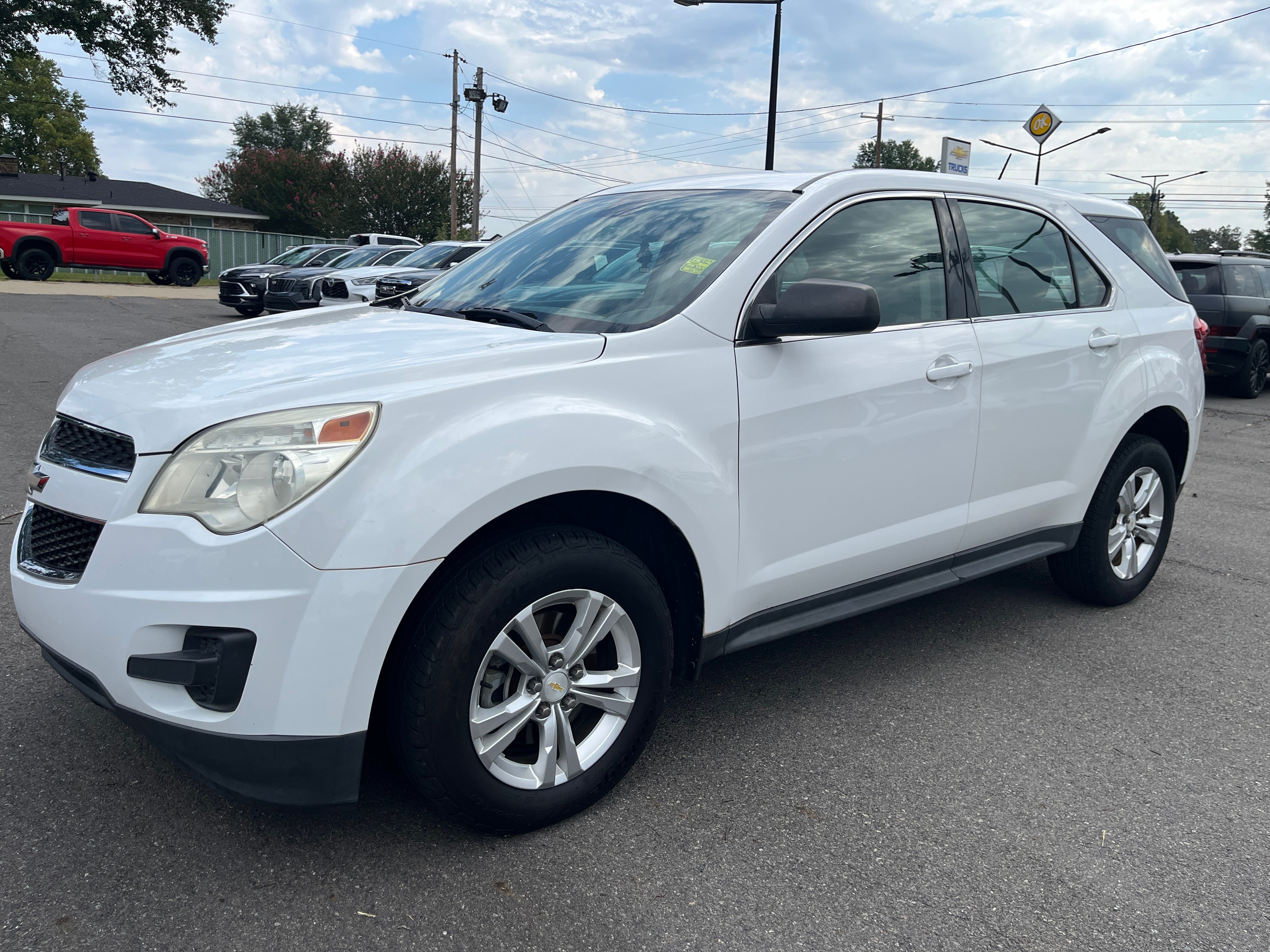Summit White 2015 Chevrolet Equinox SUV / Crossover Front-Wheel Drive Automatic