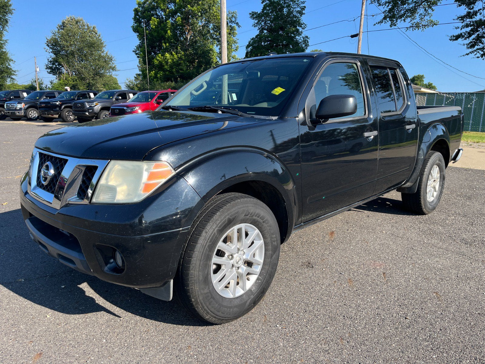 Black 2015 Nissan Frontier Pickup Truck 4X2 Automatic