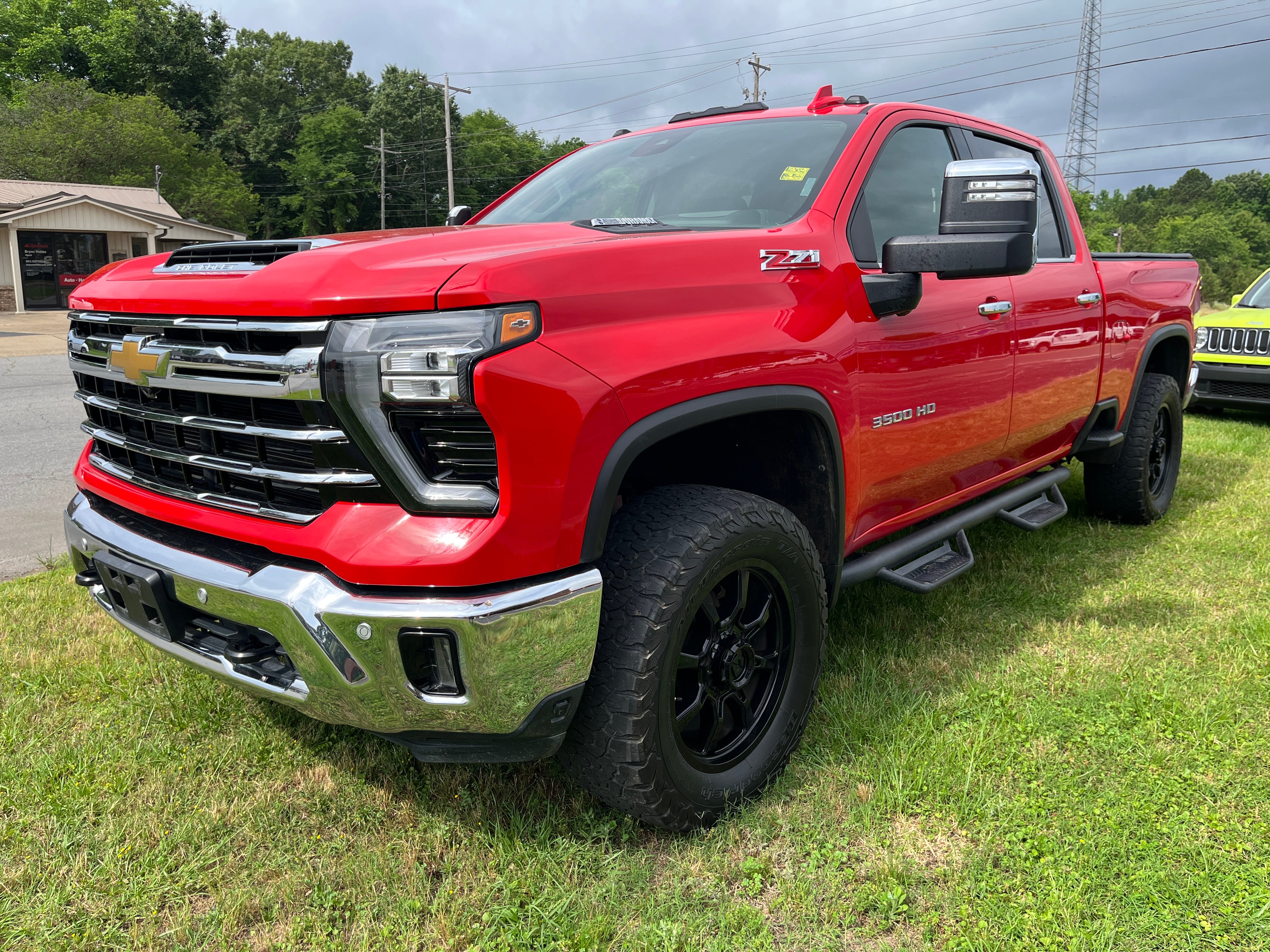 Red Hot 2024 Chevrolet Silverado 3500HD LTZ Crew Cab 4WD Pickup Truck Four-Wheel Drive Automatic