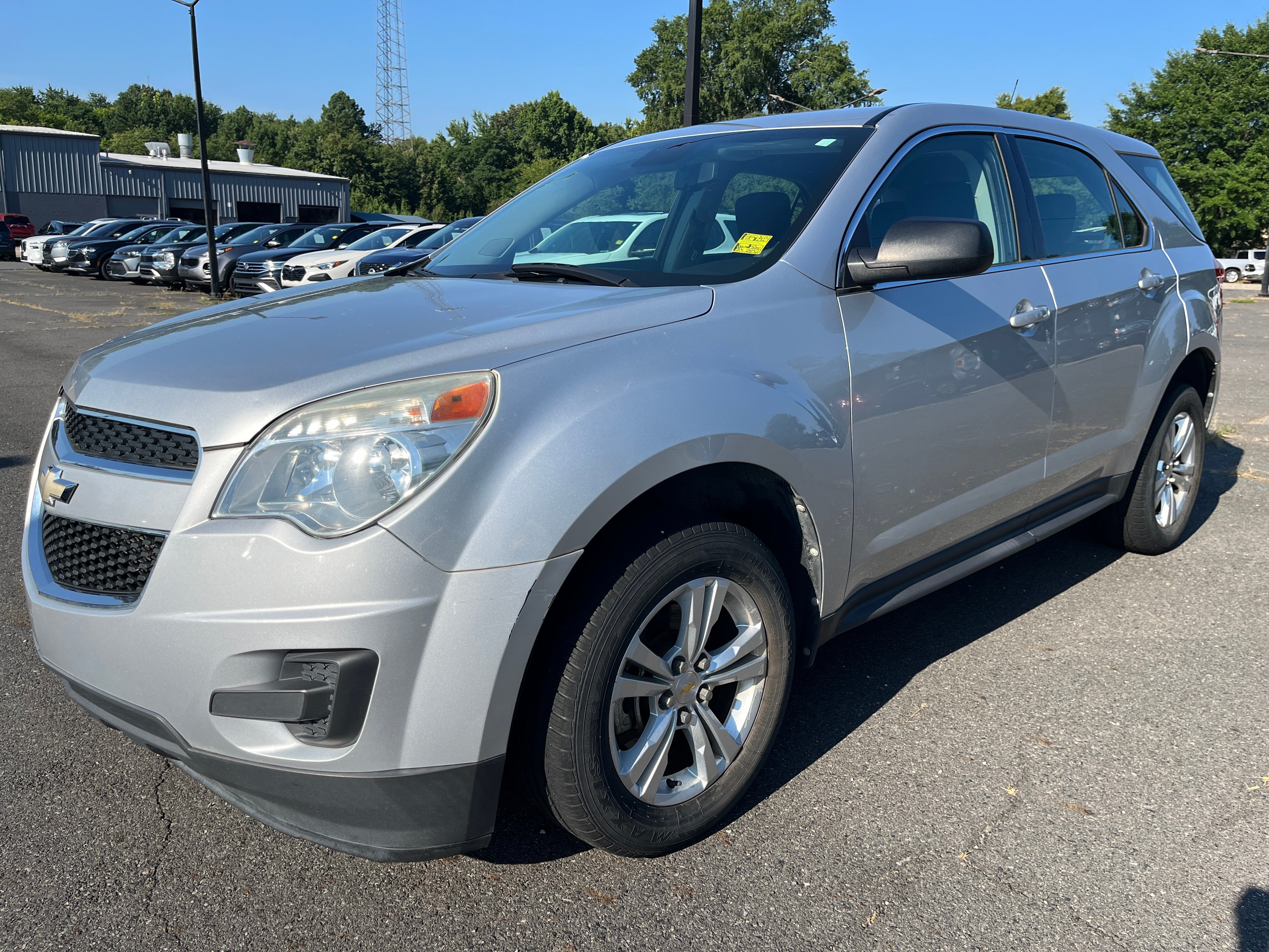Silver Ice Metallic 2012 Chevrolet Equinox SUV / Crossover Front-Wheel Drive Automatic