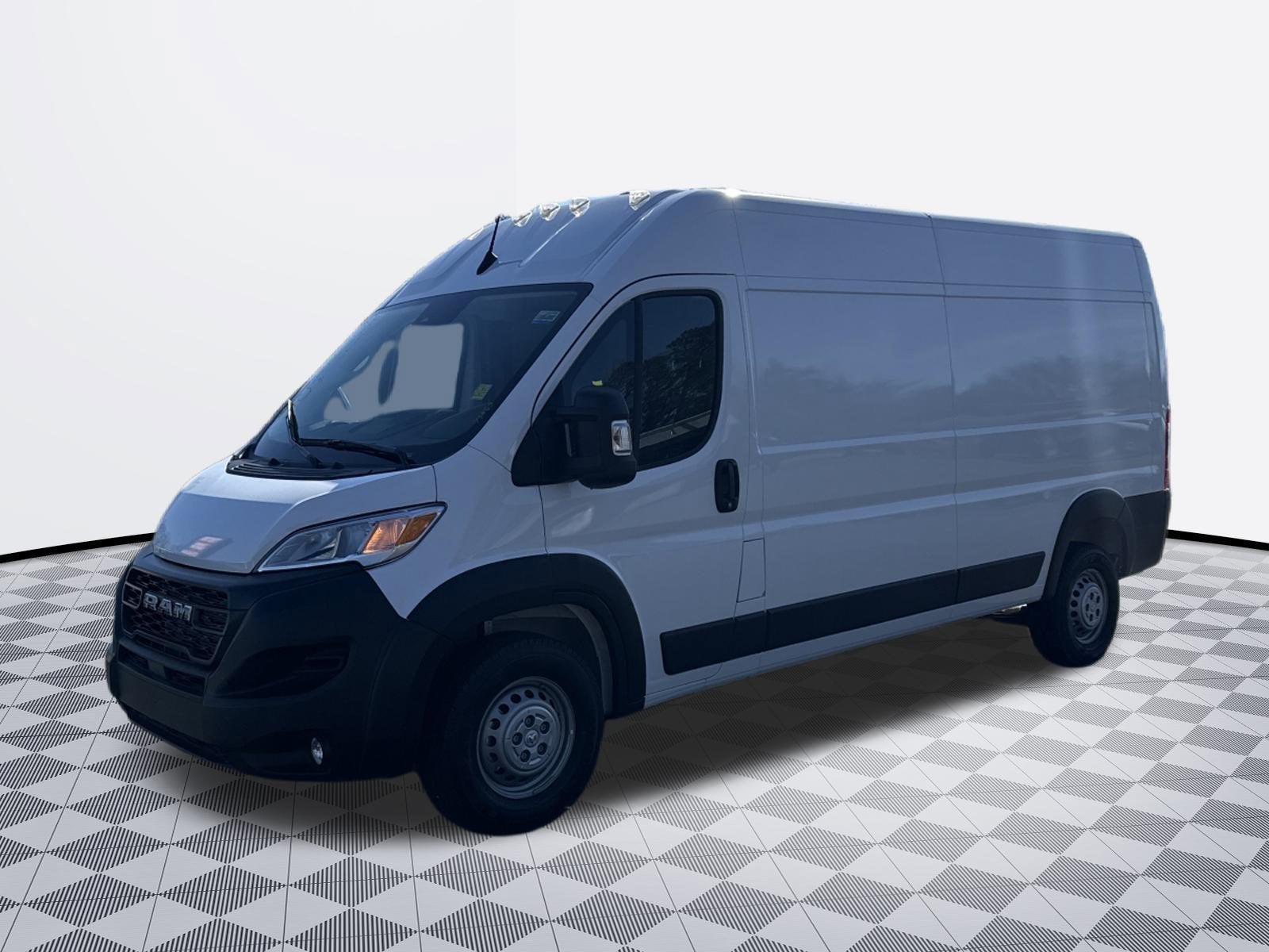 White 2025 RAM ProMaster 2500 Tradesman 159 High Roof Cargo Van FWD Van Front-Wheel Drive Automatic