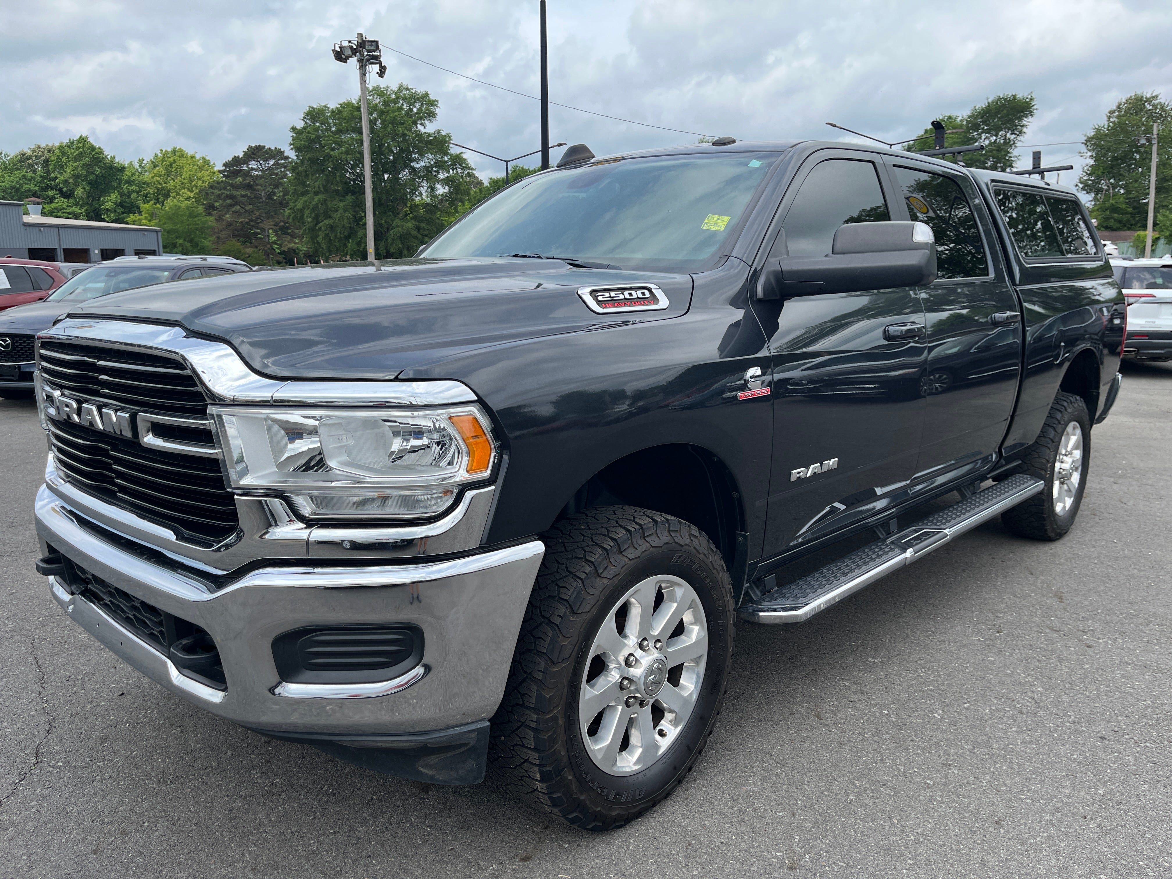 Gray 2021 RAM 2500 Pickup Truck Four-Wheel Drive Automatic