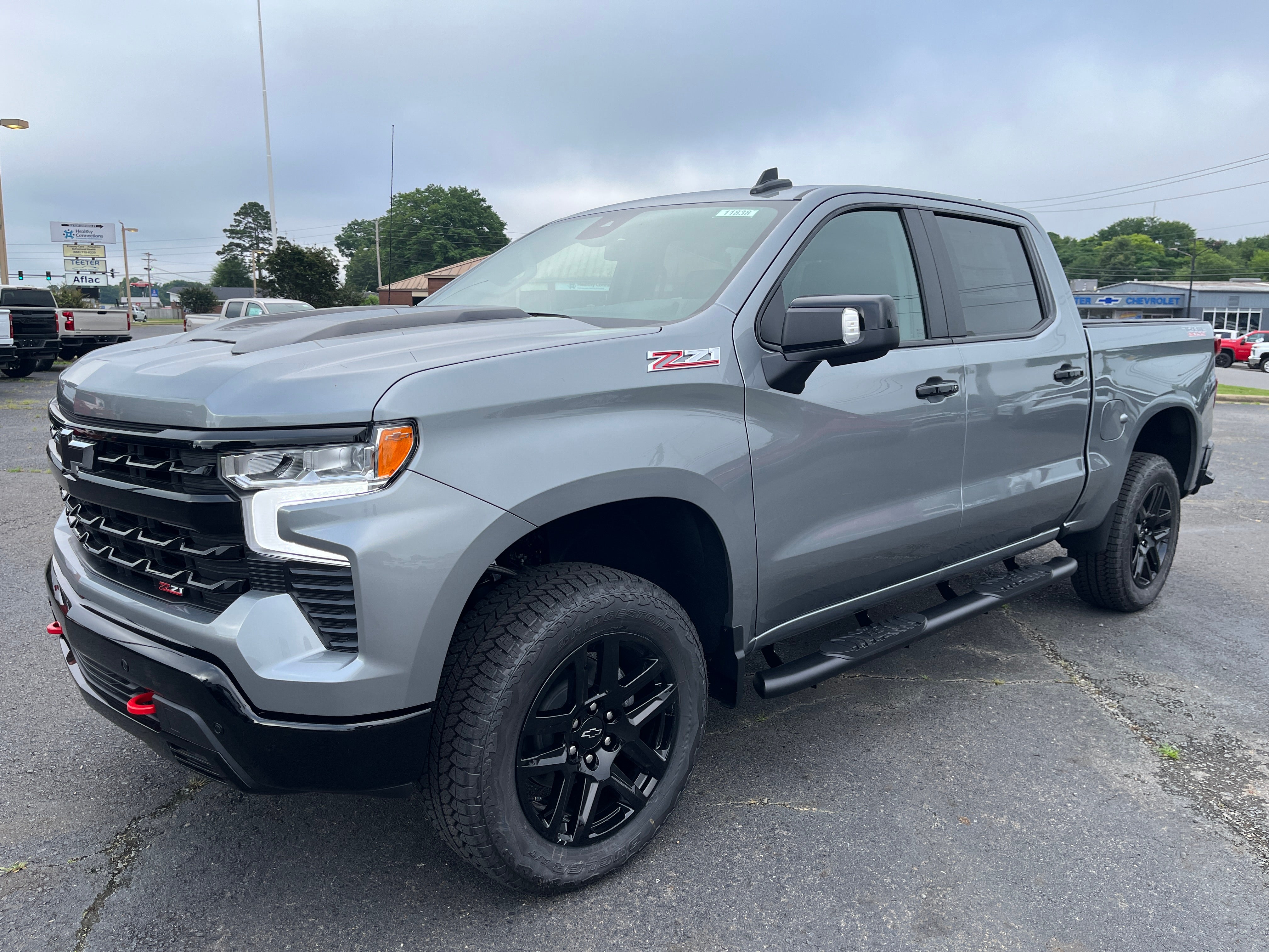 Sterling Gray Metallic 2026 Chevrolet Silverado 1500 Pickup Truck Four-Wheel Drive Automatic