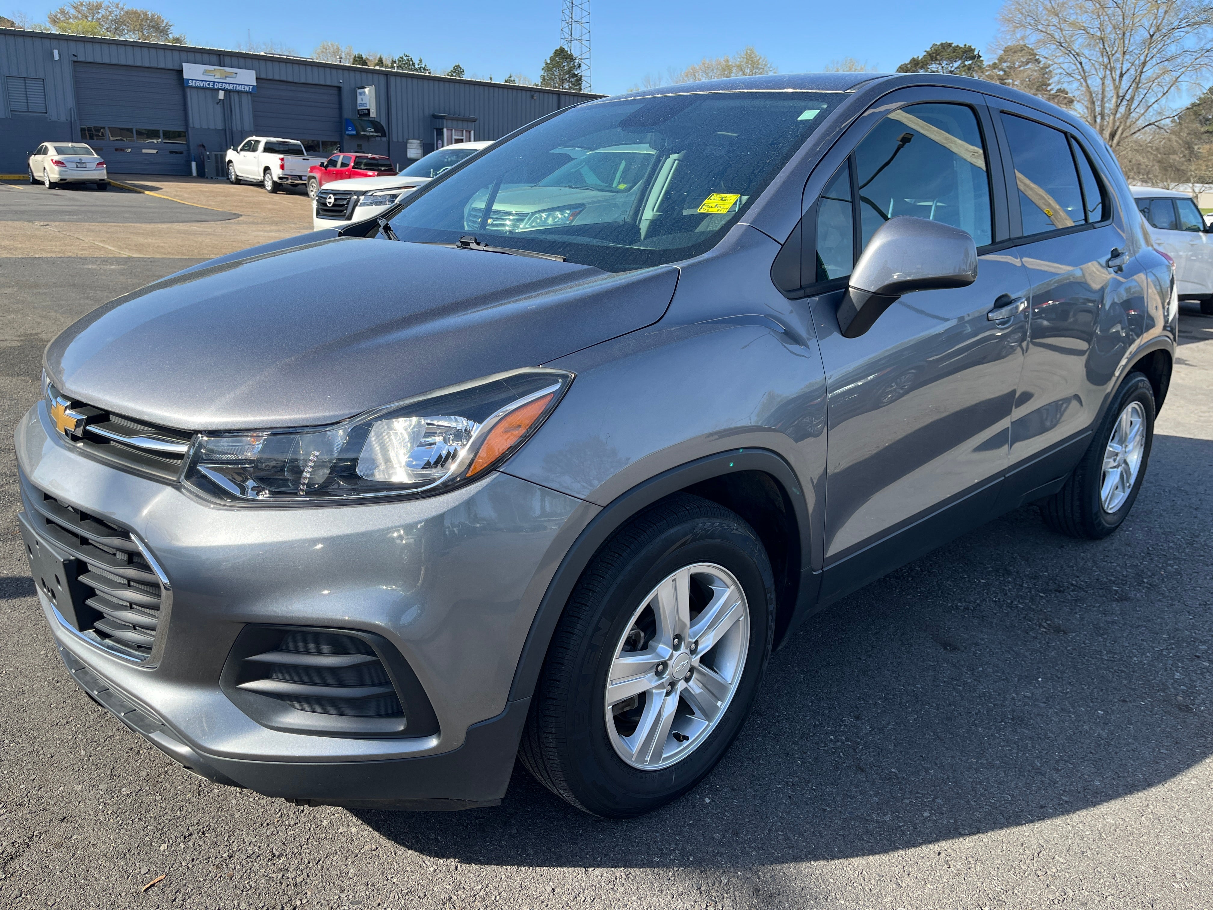 Gray (Satin Steel Metallic) 2020 Chevrolet Trax SUV / Crossover Front-Wheel Drive Automatic