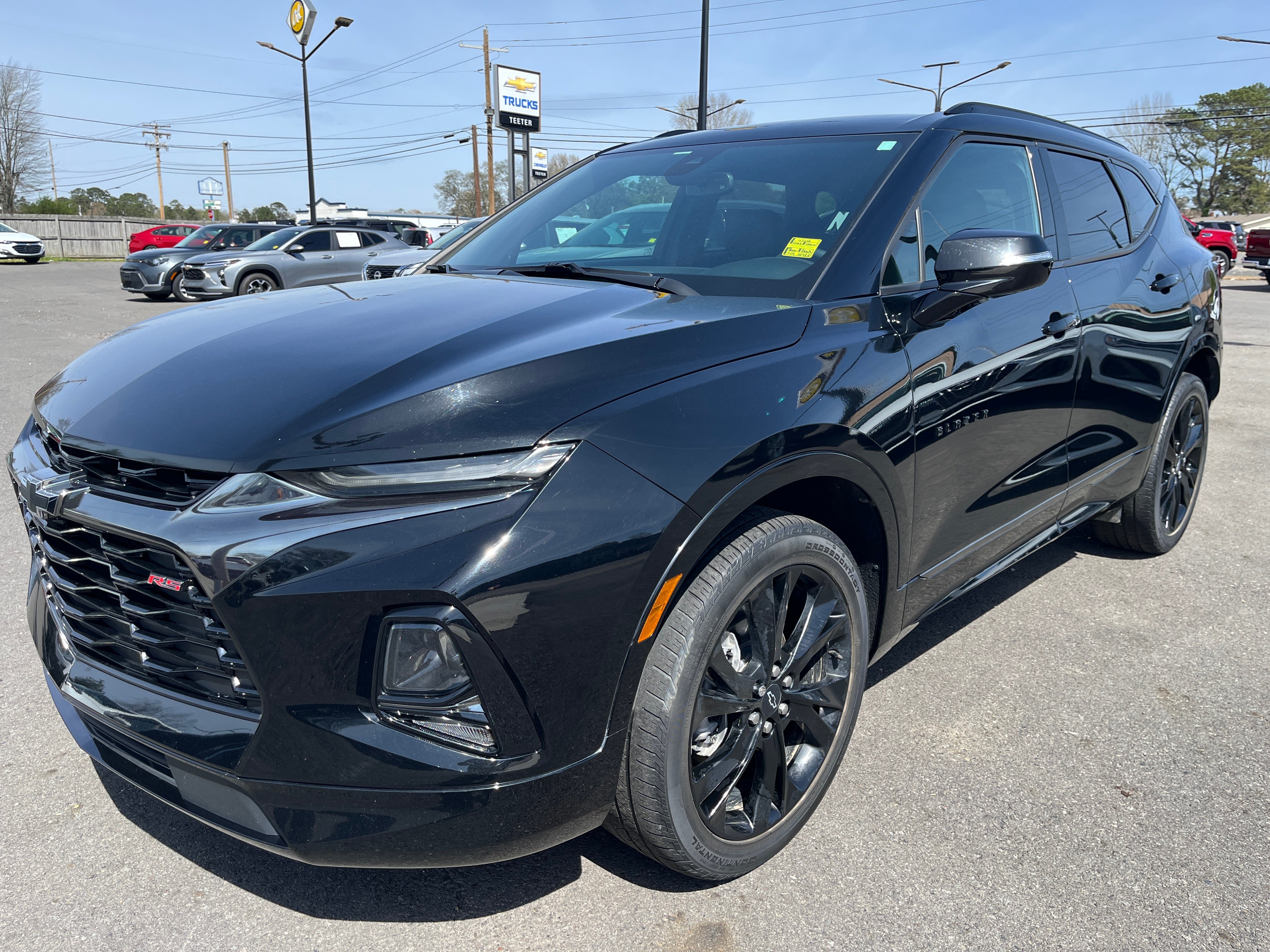 Black 2022 Chevrolet Blazer SUV / Crossover Front-Wheel Drive Automatic