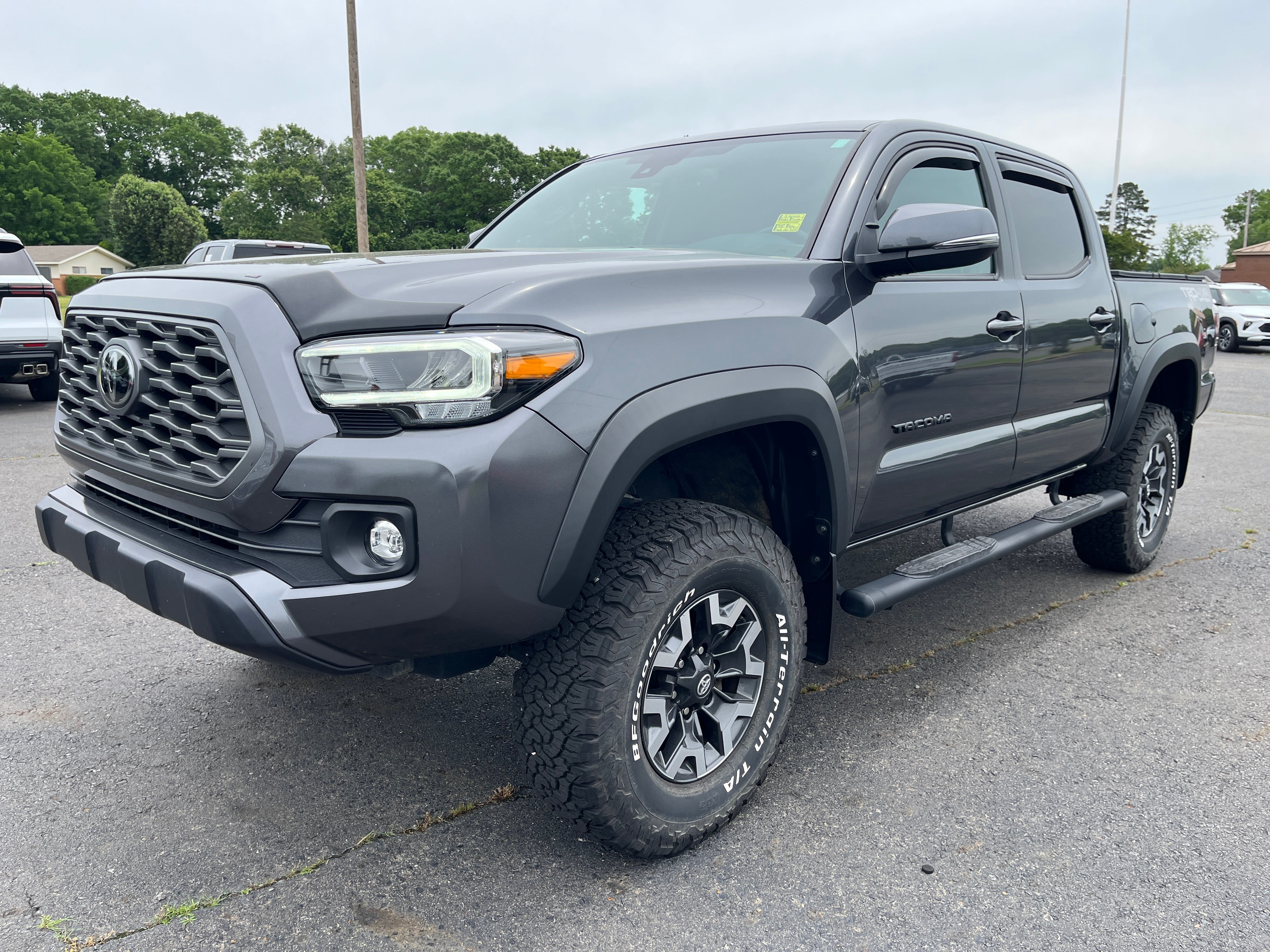Gray 2023 Toyota Tacoma Pickup Truck Four-Wheel Drive 