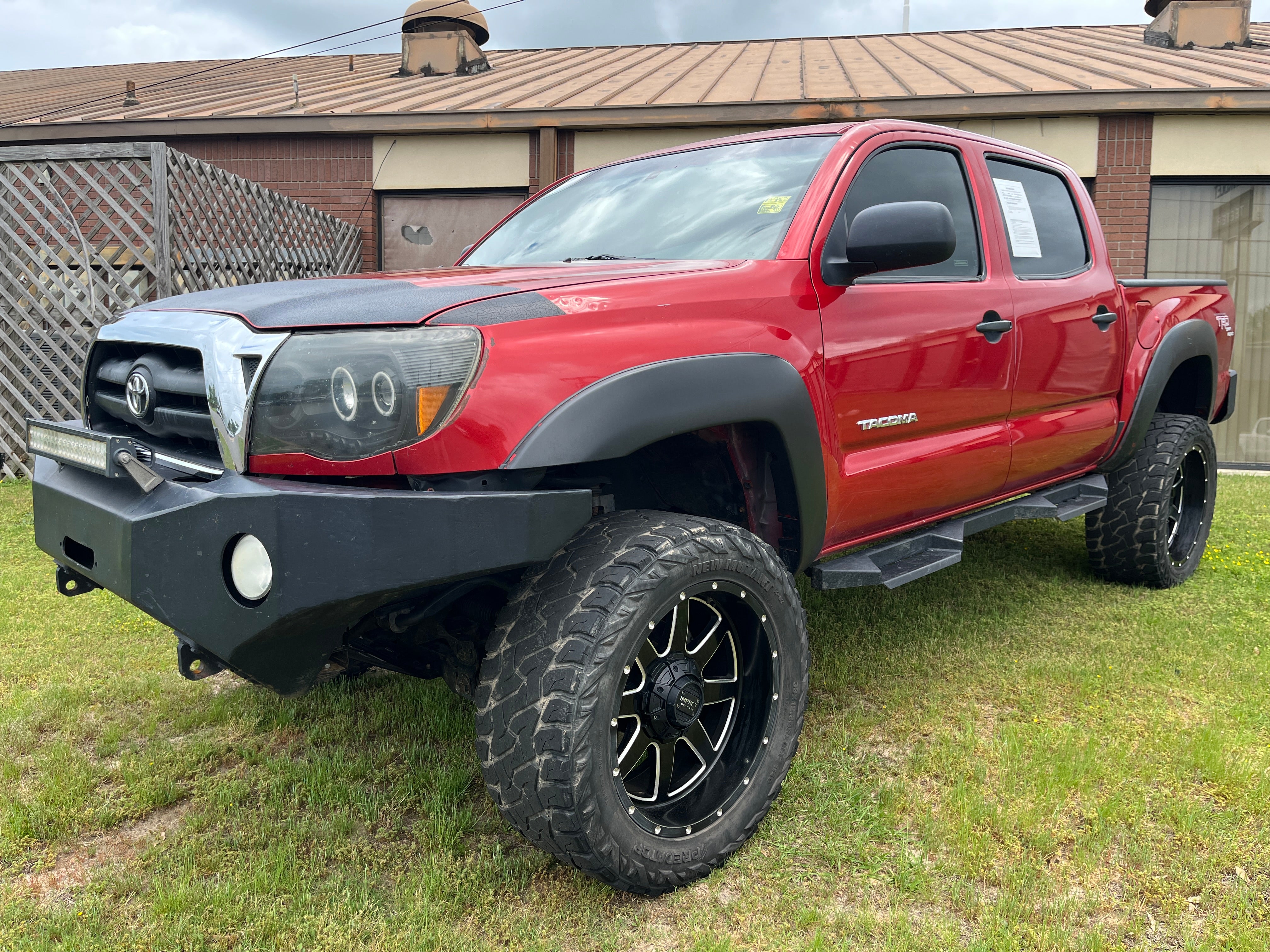 Red 2010 Toyota Tacoma Pickup Truck  