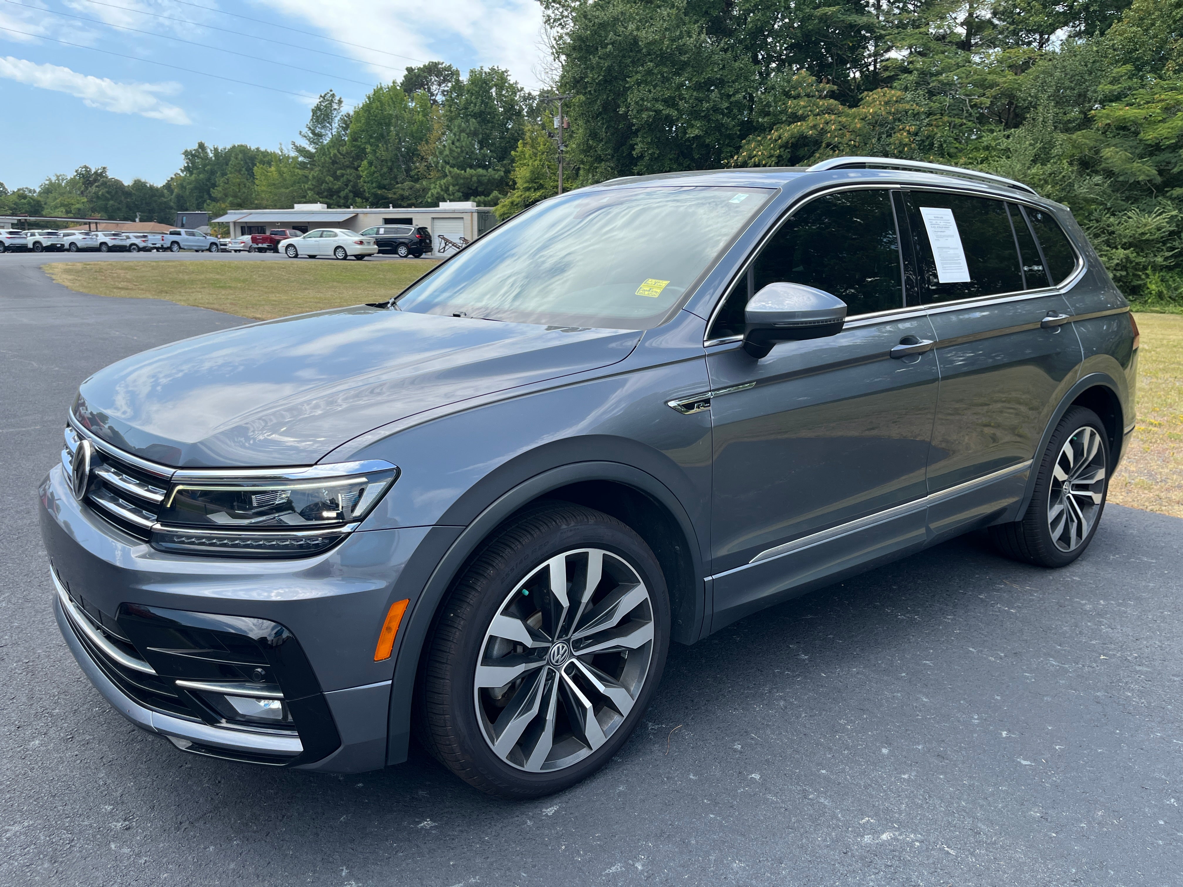 Gray 2019 Volkswagen Tiguan SUV / Crossover All-Wheel Drive Automatic