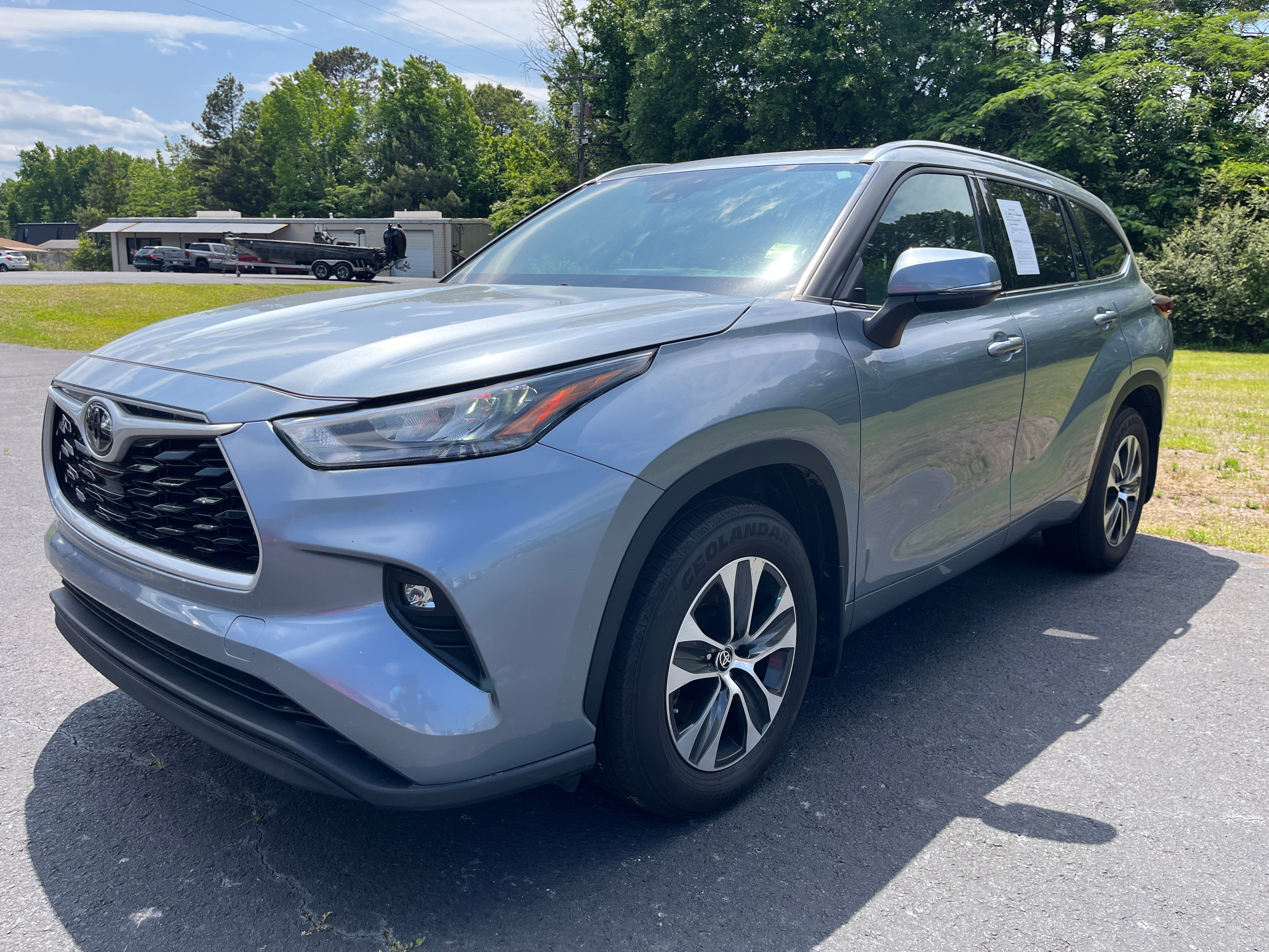 Gray 2020 Toyota Highlander SUV / Crossover All-Wheel Drive Automatic