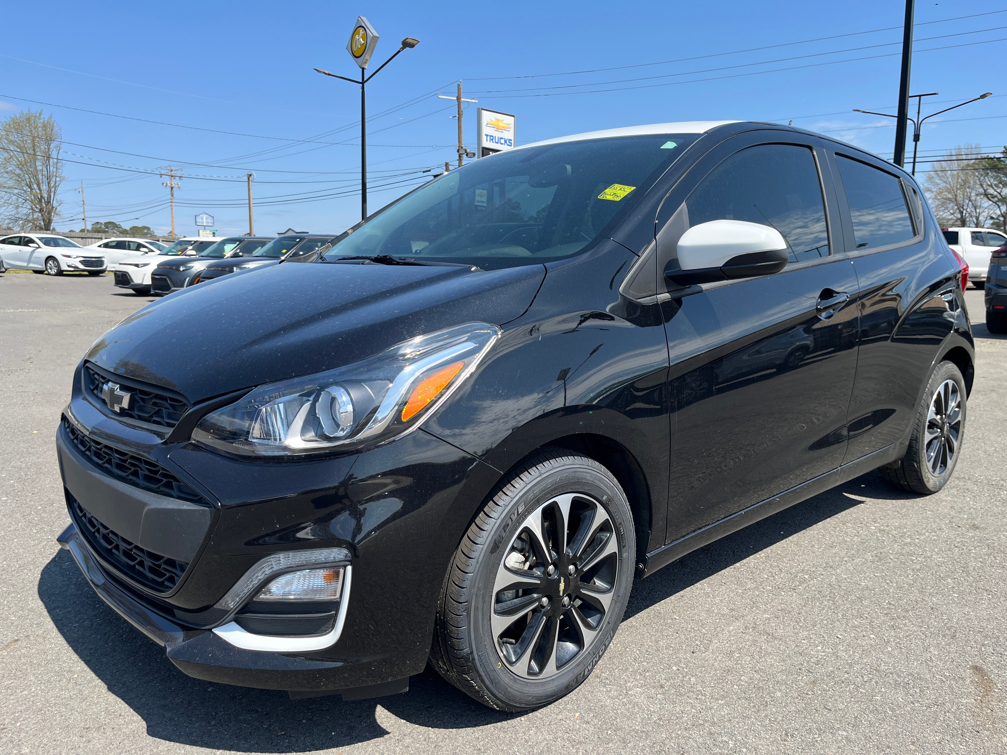 Mosaic Black 2022 Chevrolet Spark Hatchback Front-Wheel Drive Automatic