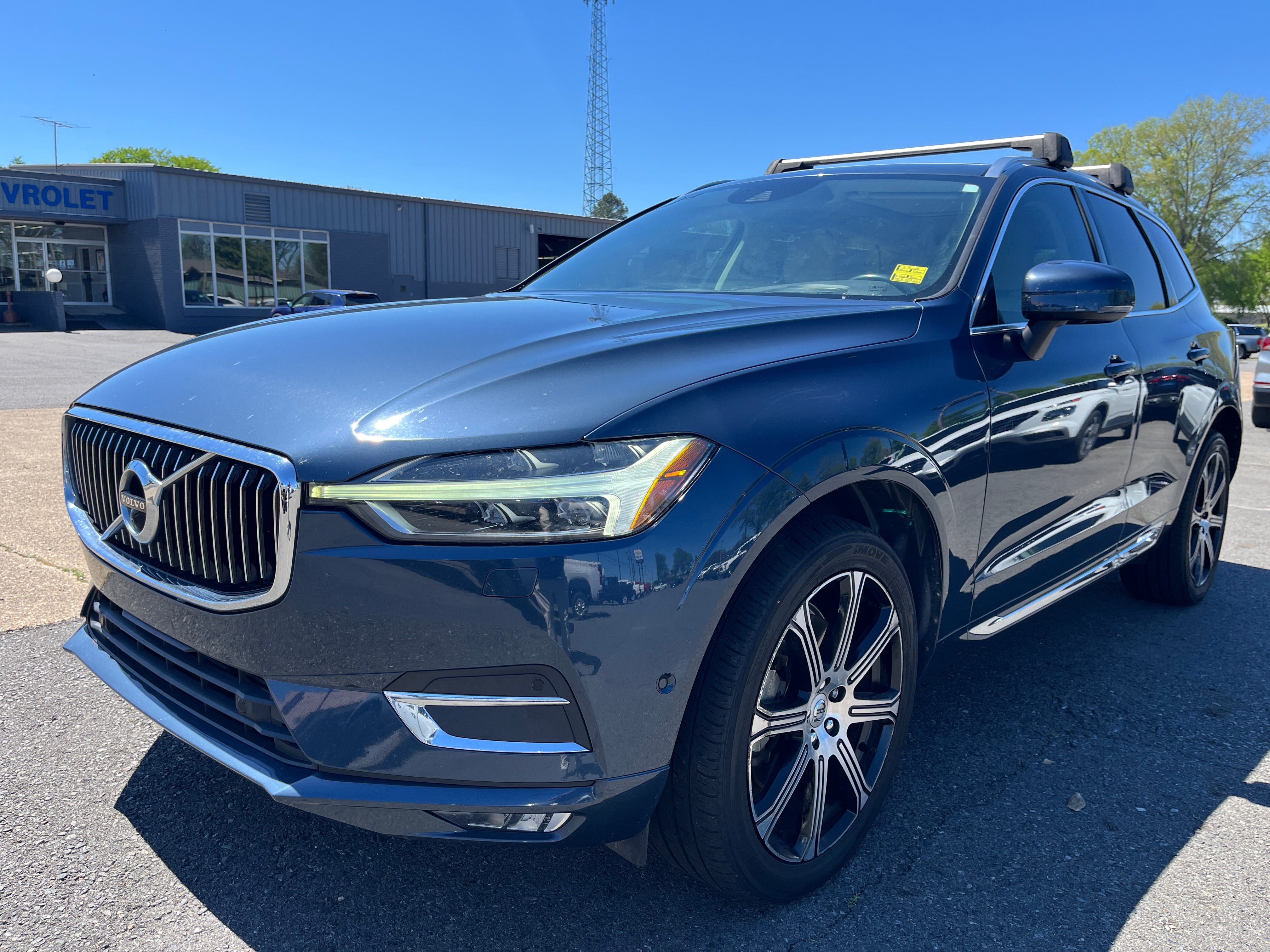 Denim Blue 2019 Volvo XC60 T6 Inscription AWD SUV / Crossover All-Wheel Drive Automatic