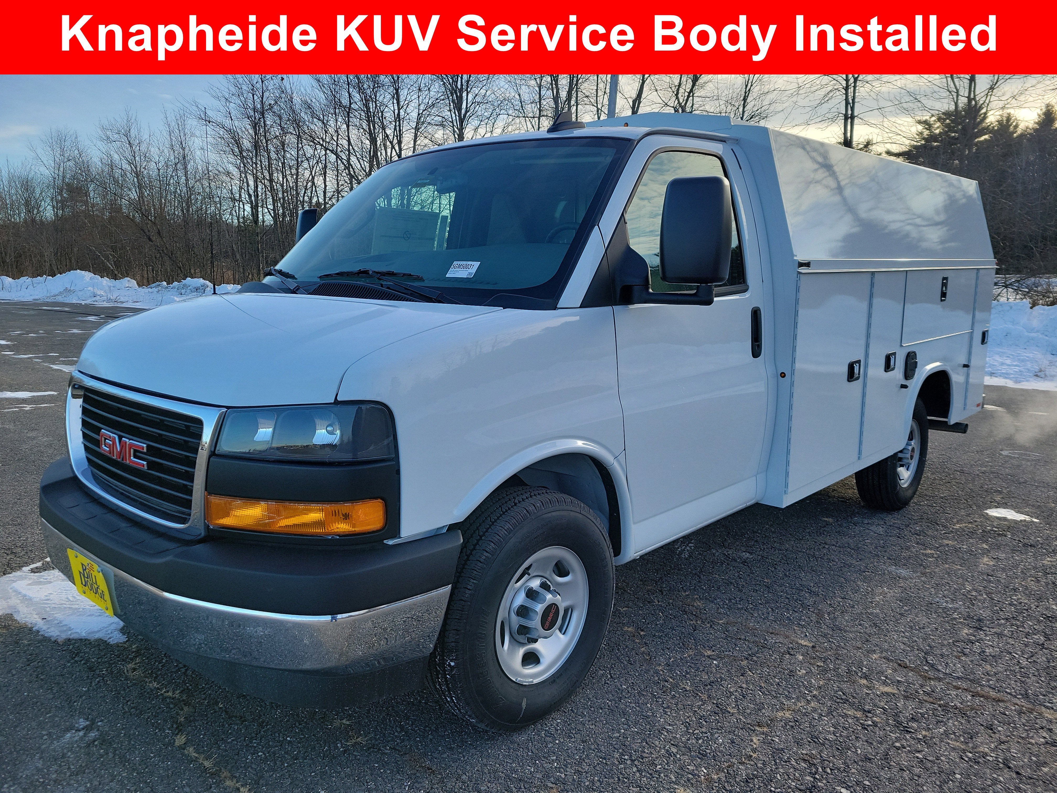 Summit White 2025 GMC Savana Chassis Van Rear-Wheel Drive Automatic