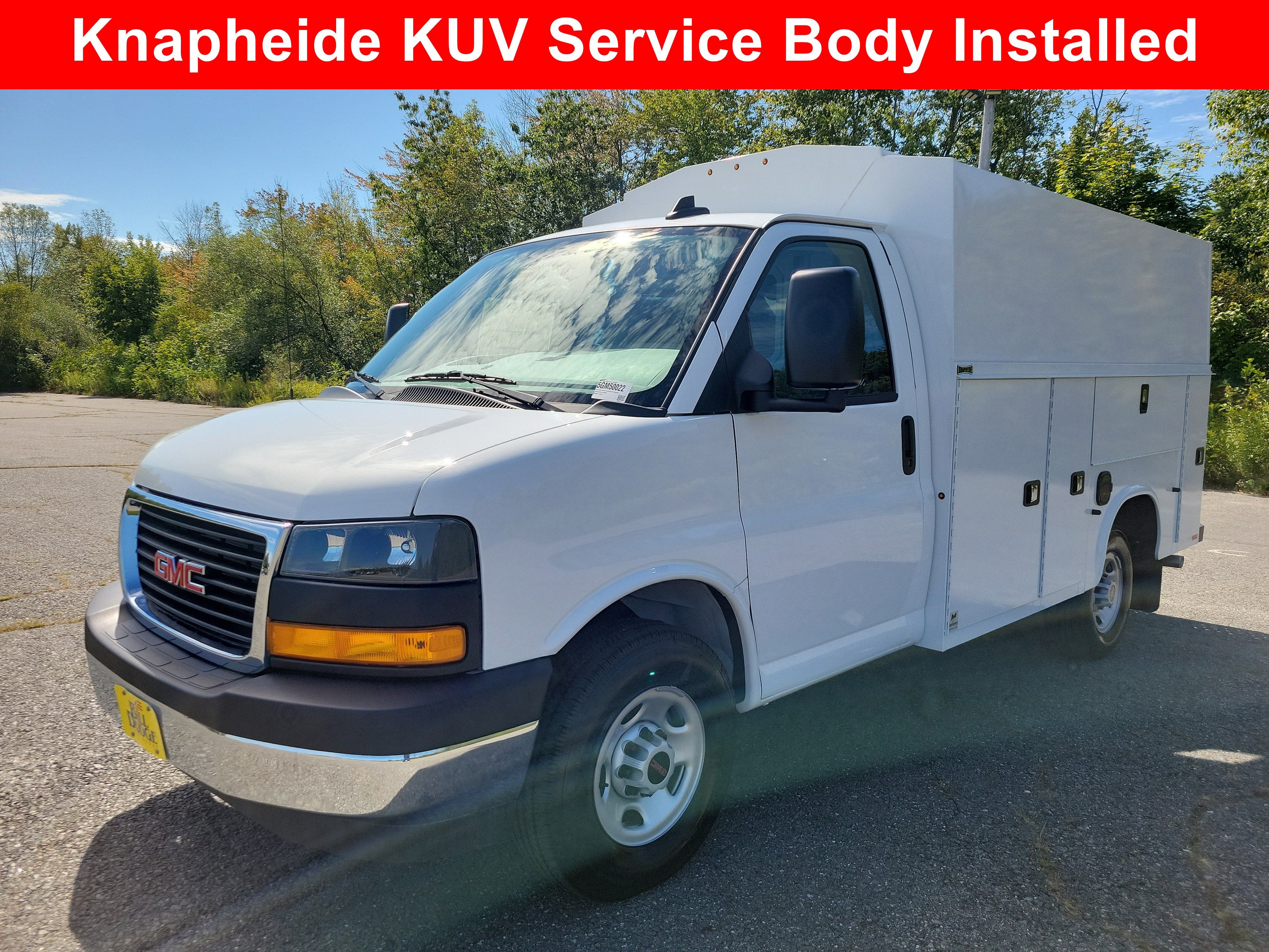 Summit White 2025 GMC Savana Chassis Van Rear-Wheel Drive Automatic