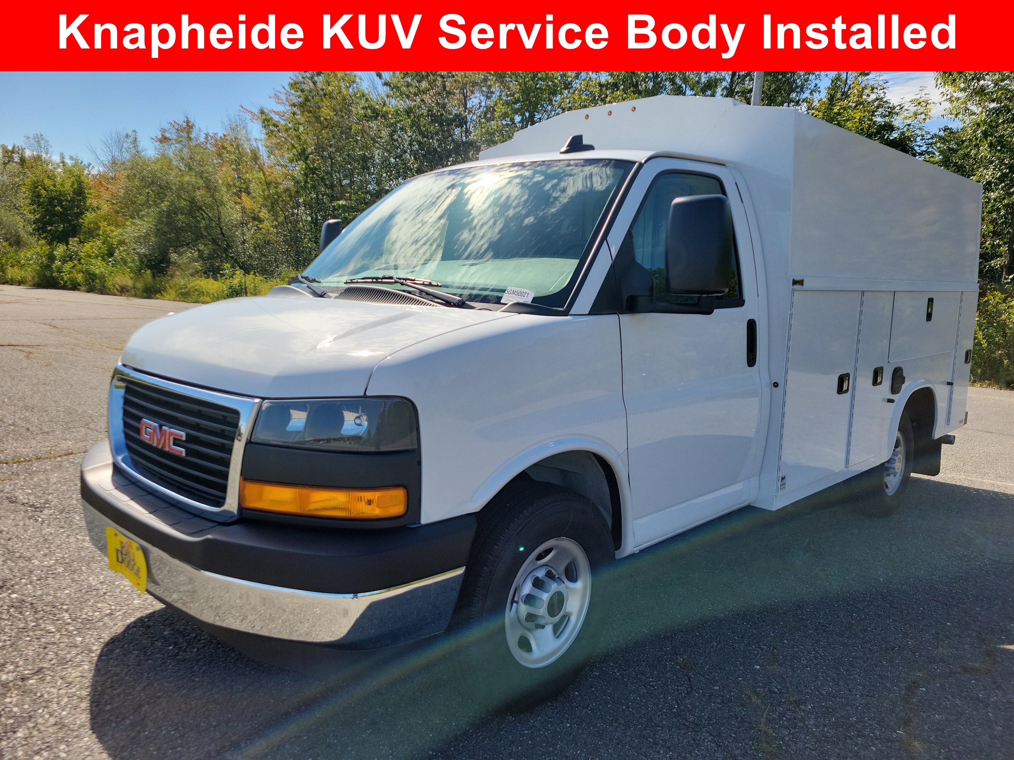 Summit White 2025 GMC Savana Chassis Van Rear-Wheel Drive Automatic