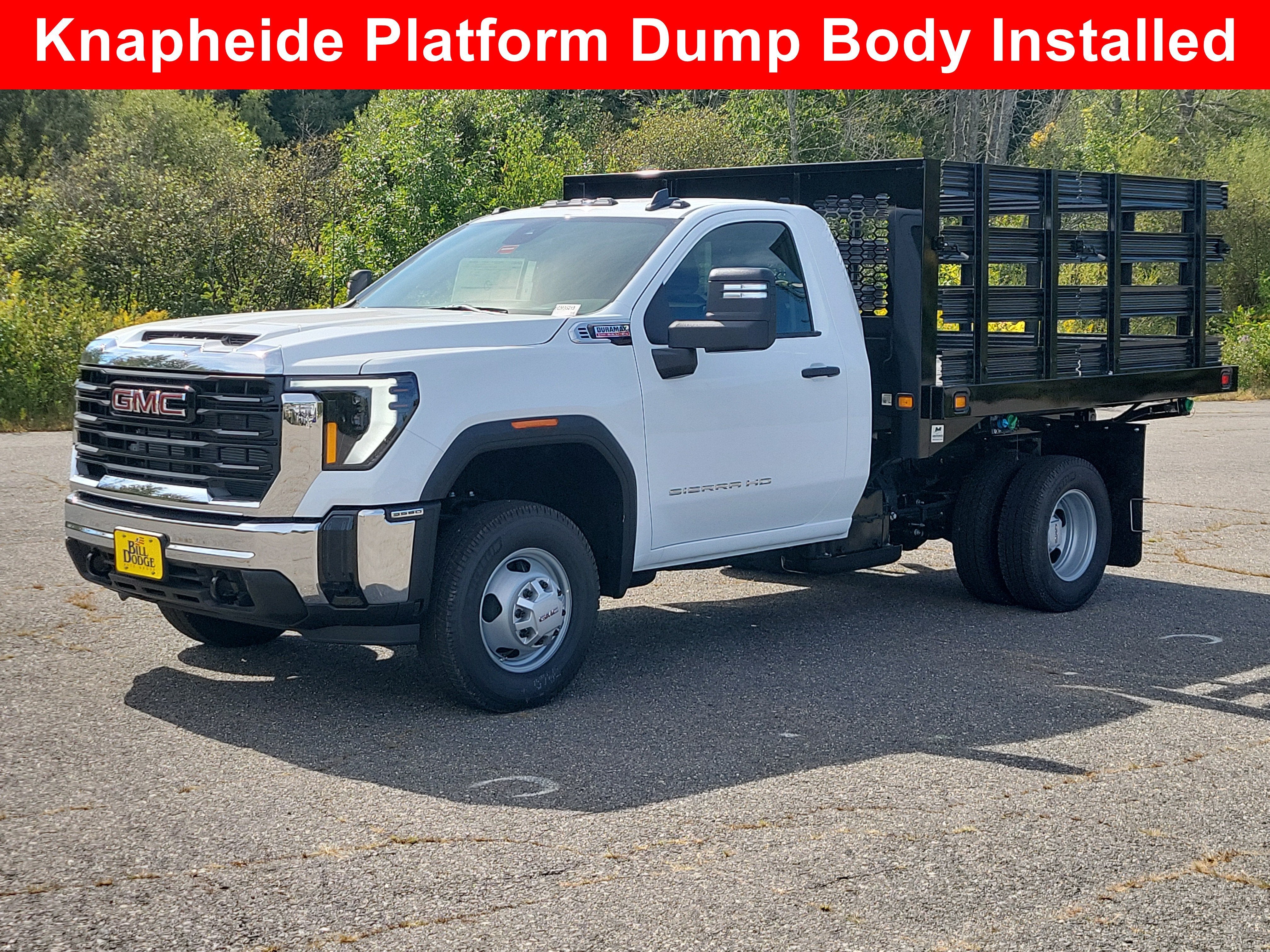 Summit White 2026 GMC Sierra 3500HD Chassis Pickup Truck Four-Wheel Drive Automatic
