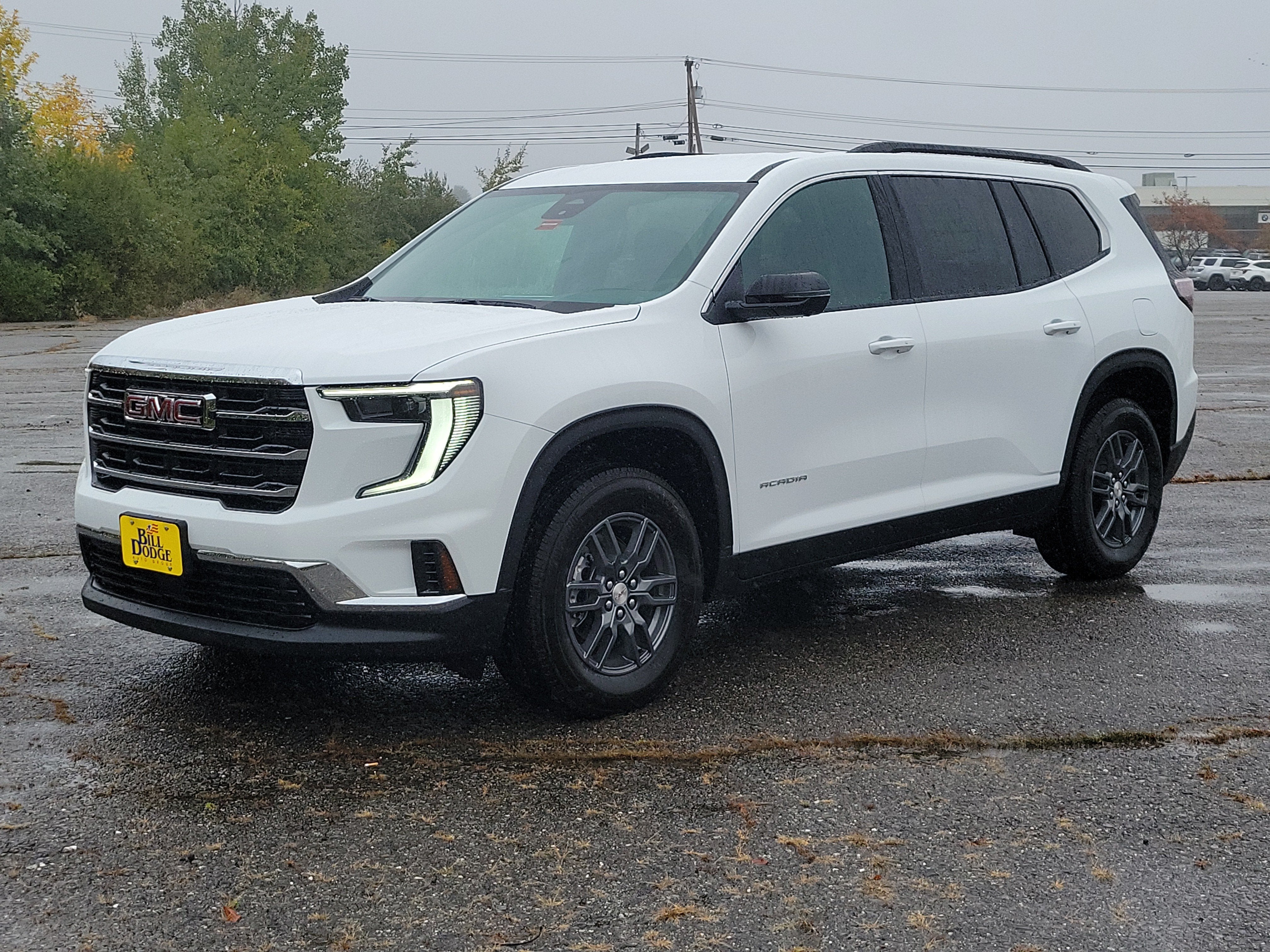 Summit White 2027 GMC Acadia SUV / Crossover Four-Wheel Drive Automatic