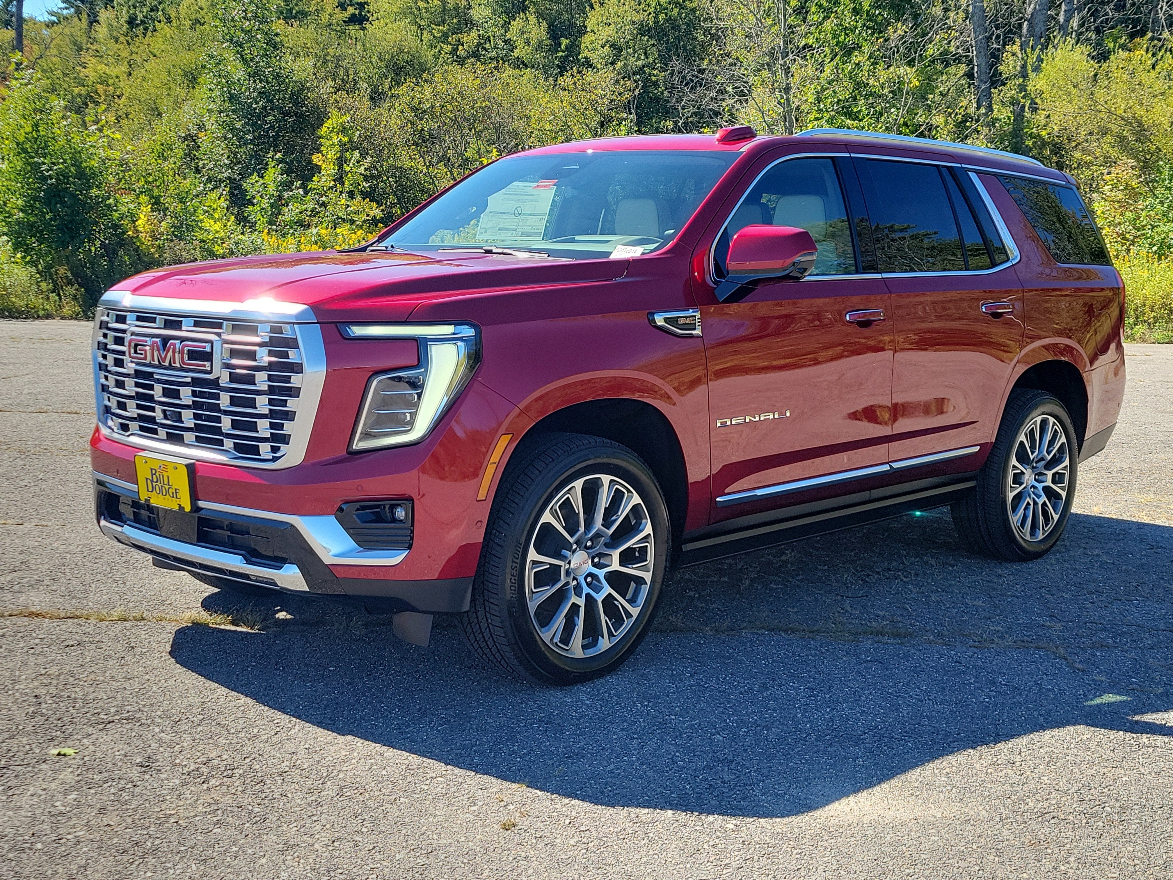 Volcanic Red Tintcoat 2026 GMC Yukon SUV / Crossover Four-Wheel Drive Automatic