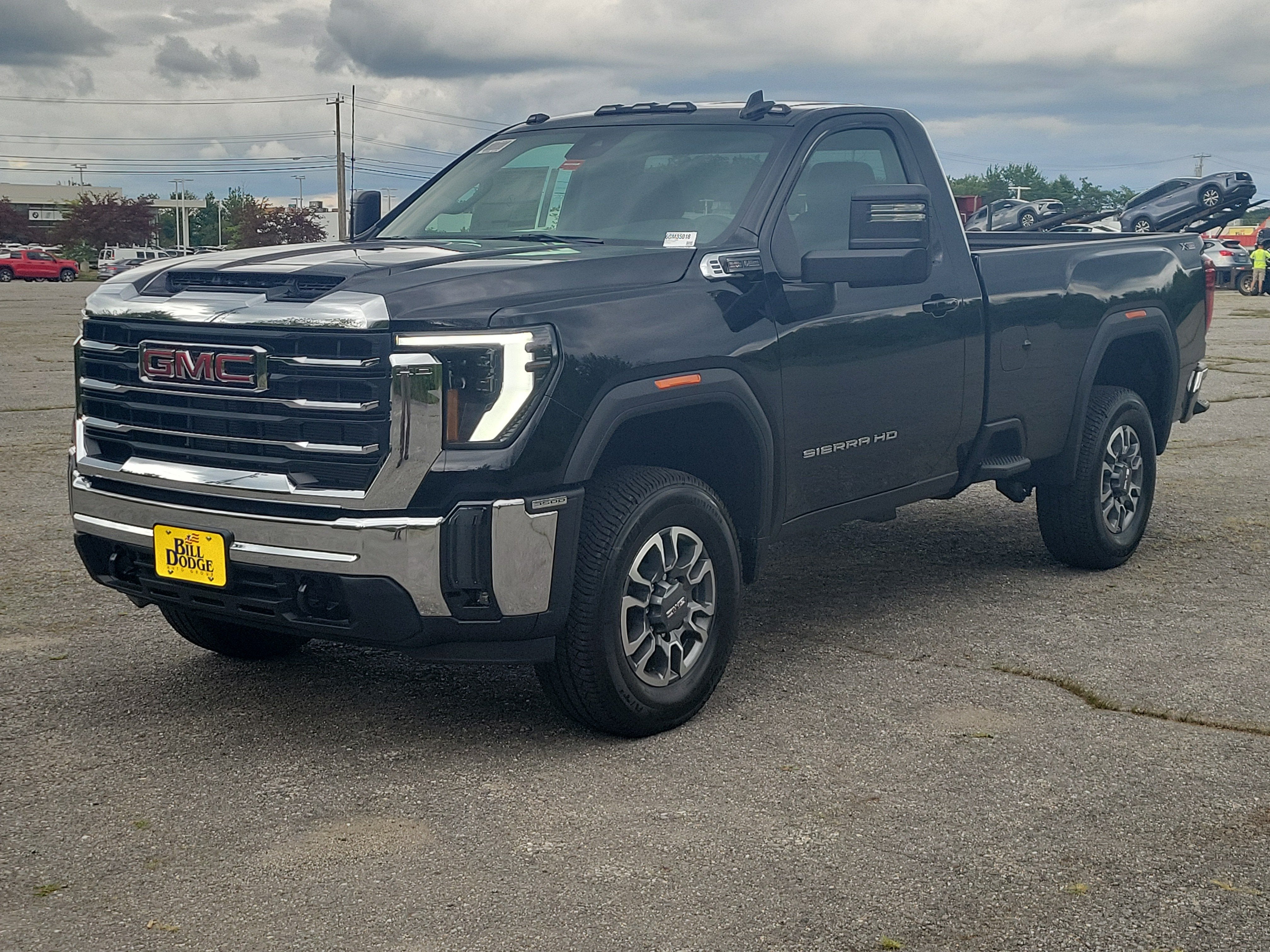 Onyx Black 2026 GMC Sierra 3500HD Pickup Truck Four-Wheel Drive Automatic