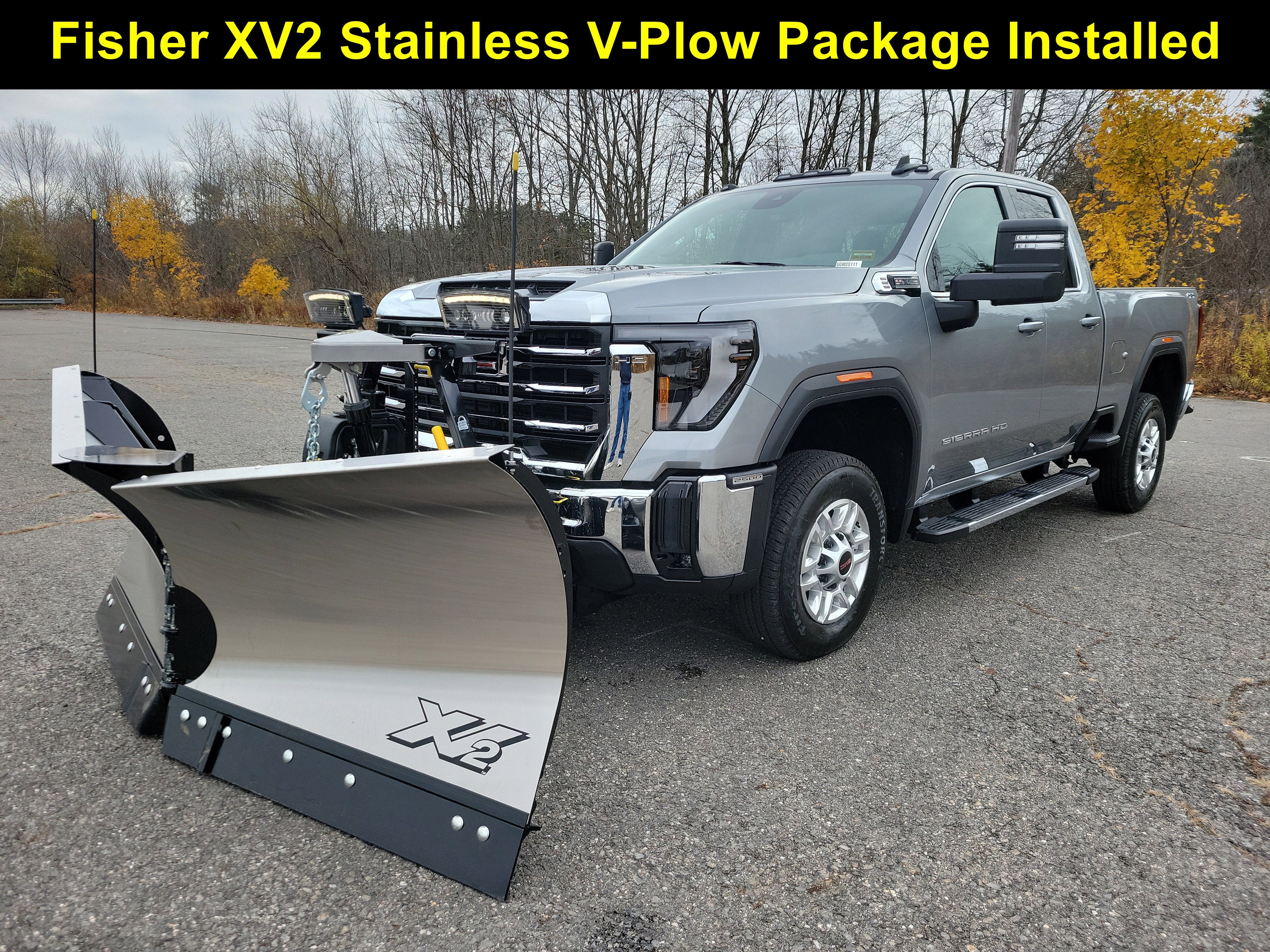 Sterling Metallic 2026 GMC Sierra 2500HD SLE Double Cab 4WD Pickup Truck Four-Wheel Drive Automatic