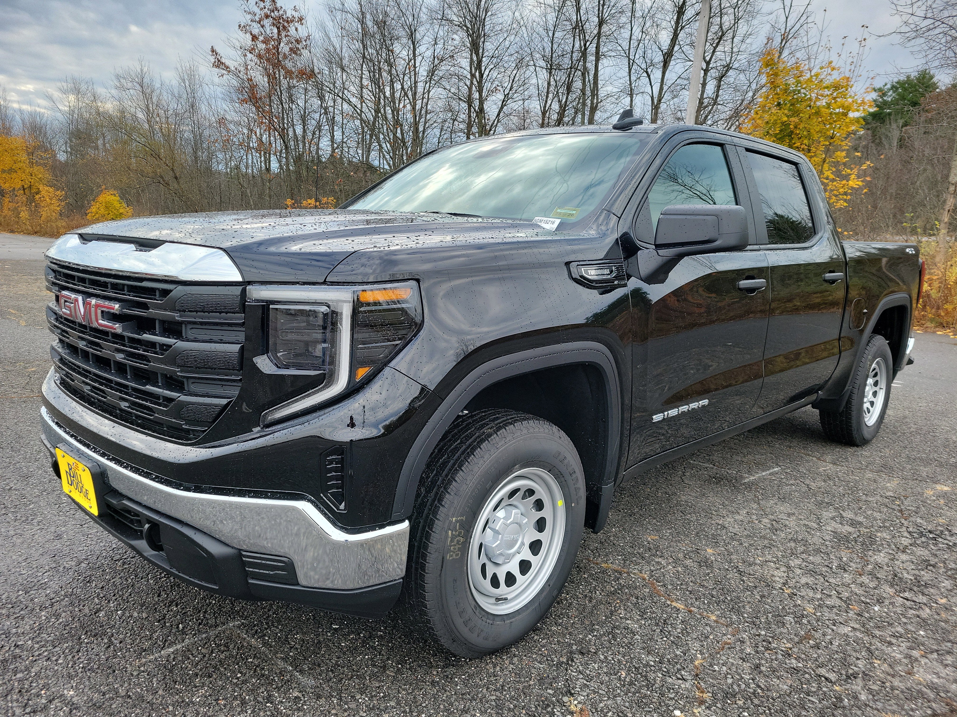 Onyx Black 2026 GMC Sierra 1500 Pickup Truck Four-Wheel Drive Automatic