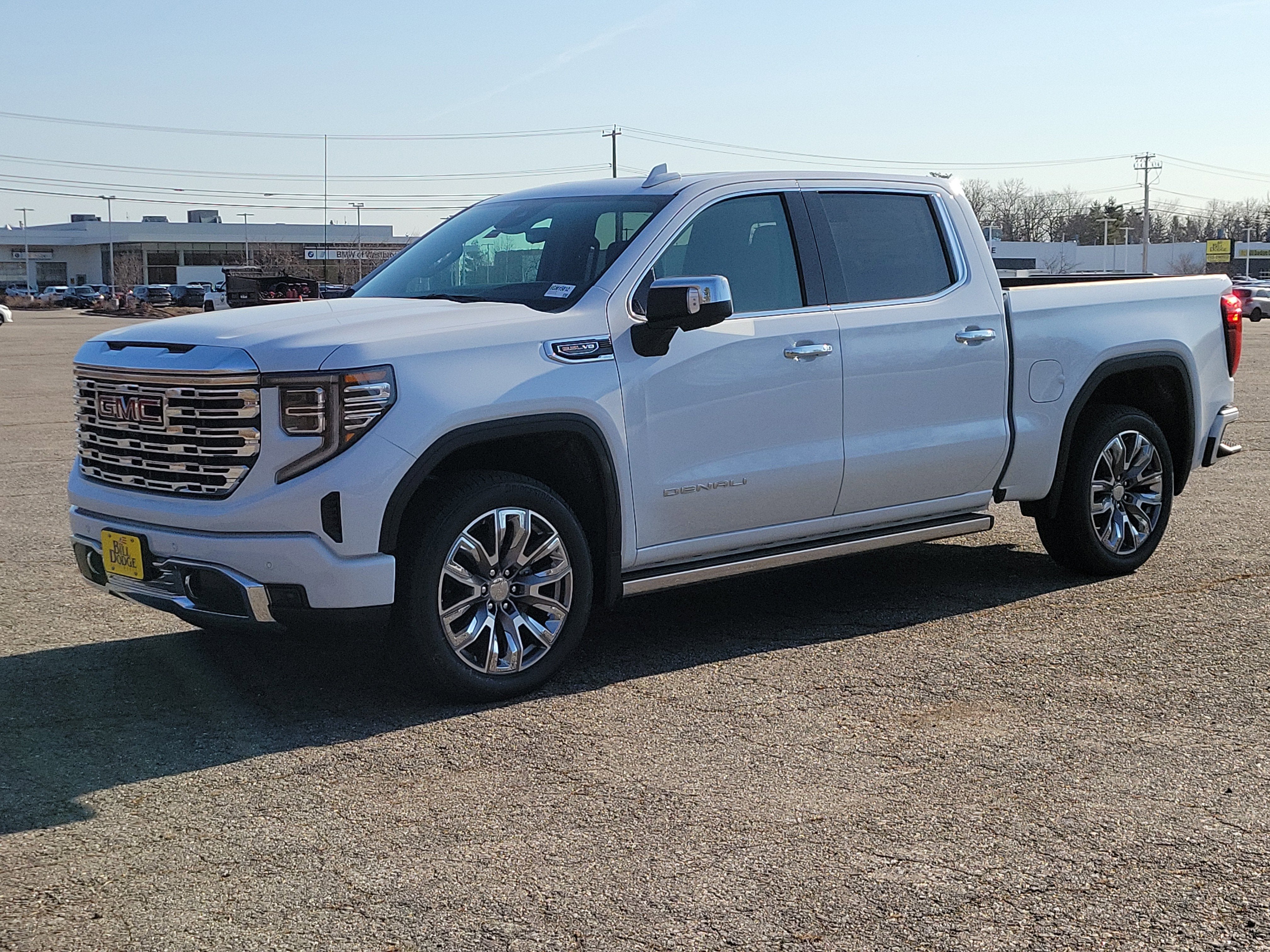 Glacier White Tricoat 2026 GMC Sierra 1500 Pickup Truck Four-Wheel Drive Automatic