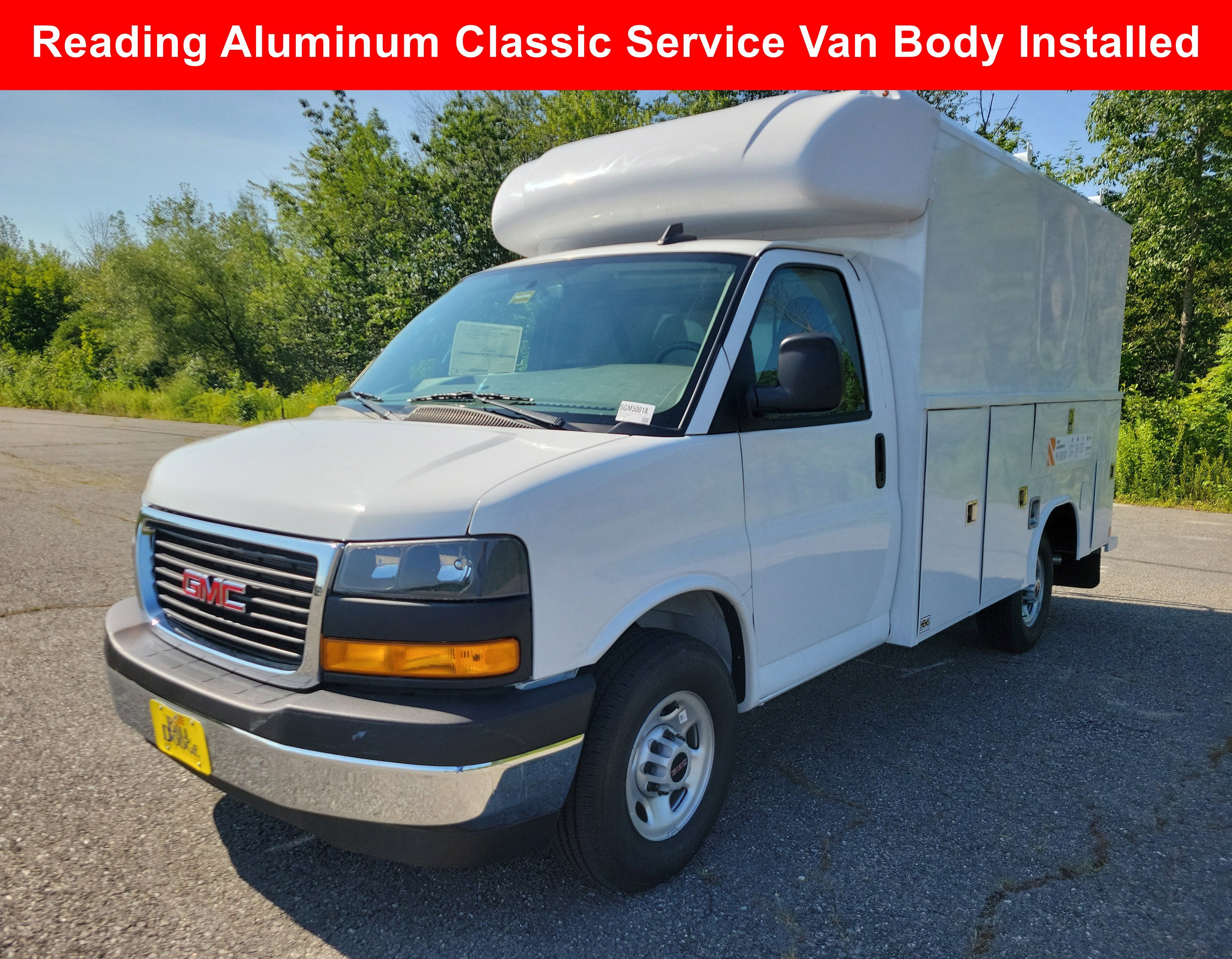 Summit White 2025 GMC Savana Chassis Van Rear-Wheel Drive Automatic