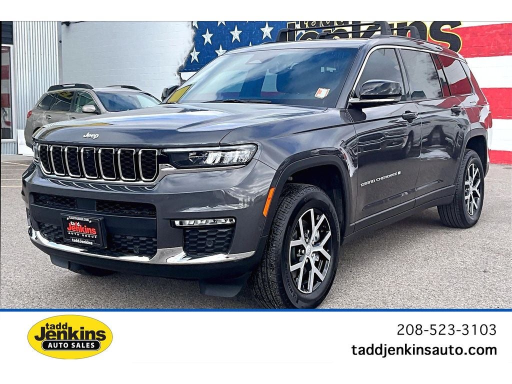 Baltic Gray Metallic Clearcoat 2025 Jeep Grand Cherokee L SUV / Crossover Four-Wheel Drive 8-Speed Automatic