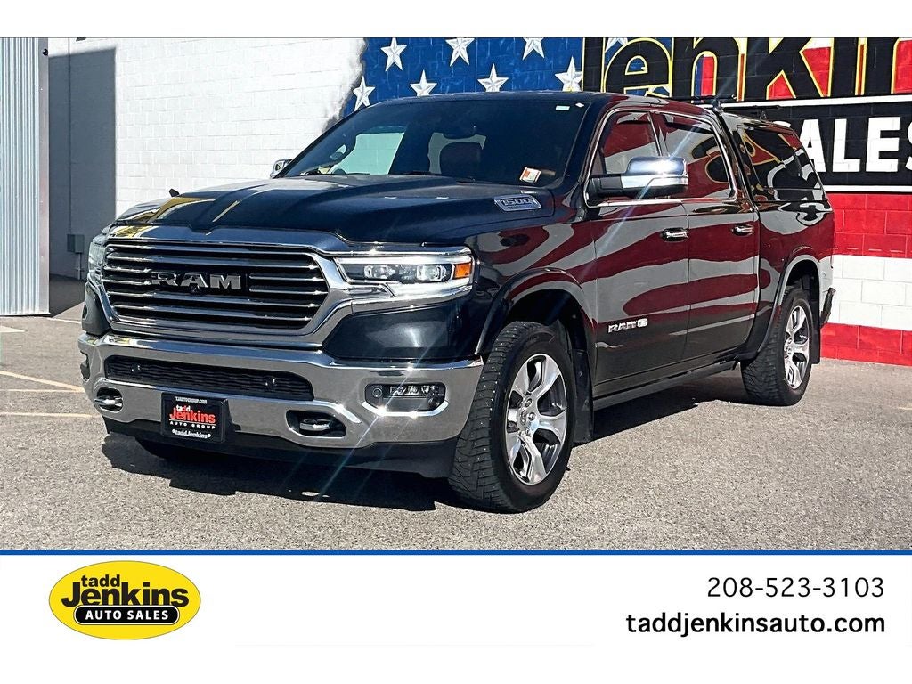 Diamond Black Crystal Pearlcoat 2021 RAM 1500 Pickup Truck Four-Wheel Drive 8-Speed Automatic