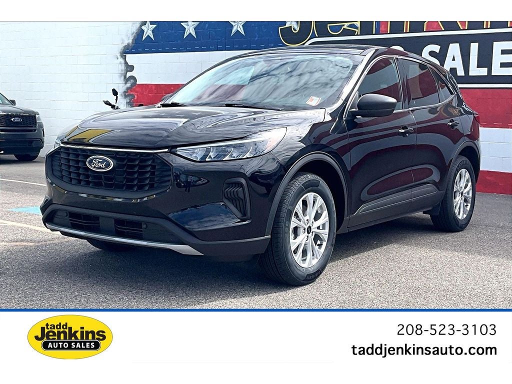 Agate Black Metallic 2023 Ford Escape SUV / Crossover All-Wheel Drive 8-Speed Automatic