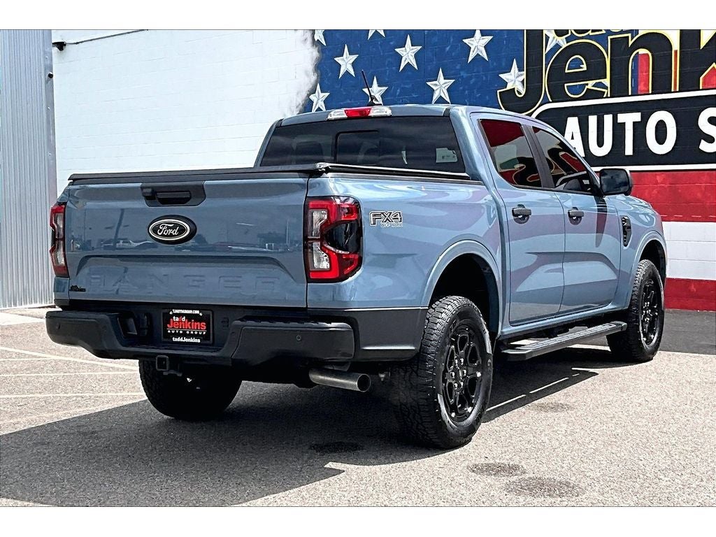 Blue (Azure Gray Metallic Tri-Coat) 2025 Ford Ranger Pickup Truck Four-Wheel Drive Automatic