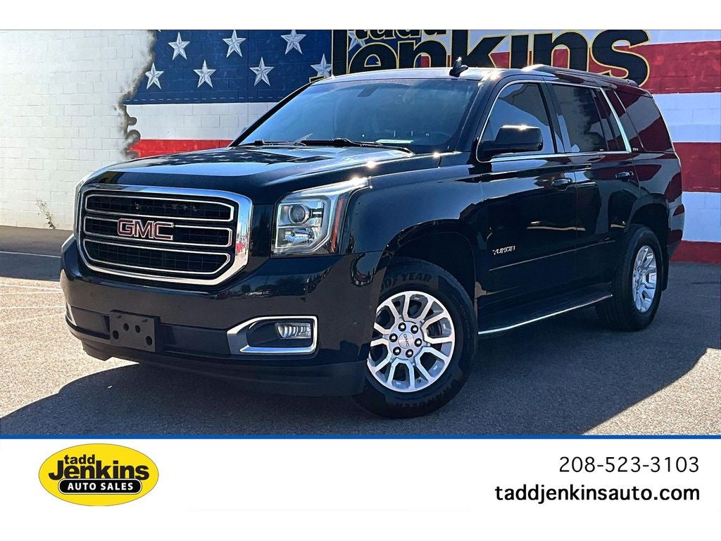 Onyx Black 2018 GMC Yukon SUV / Crossover Four-Wheel Drive 6-Speed Automatic