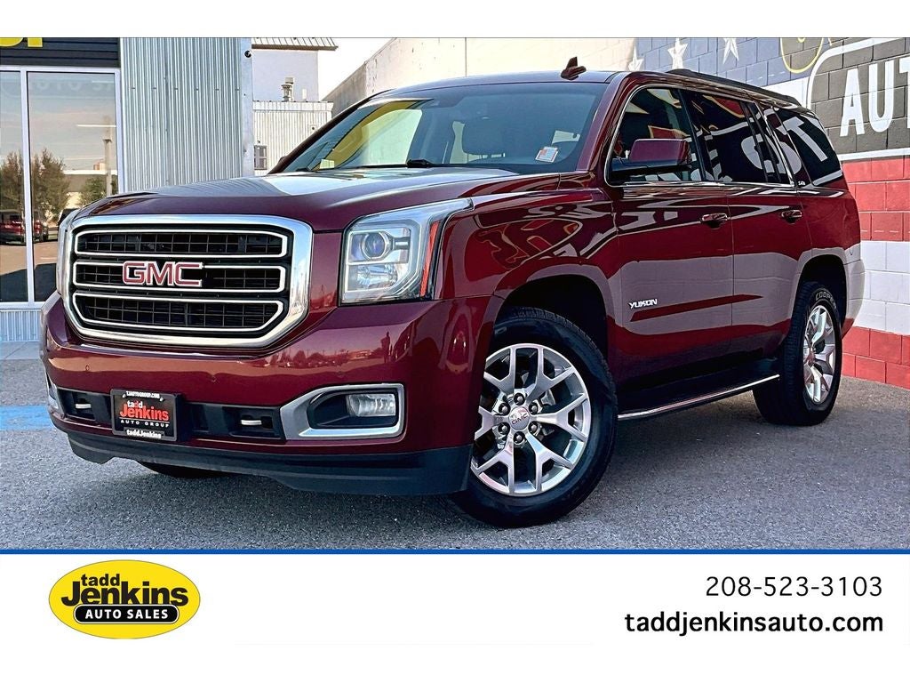 Crimson Red Tintcoat 2017 GMC Yukon SUV / Crossover Four-Wheel Drive 6-Speed Automatic